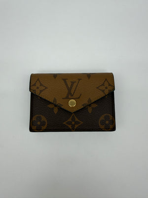 Louis Vuitton Reverse Monogram Accordion Card Holder