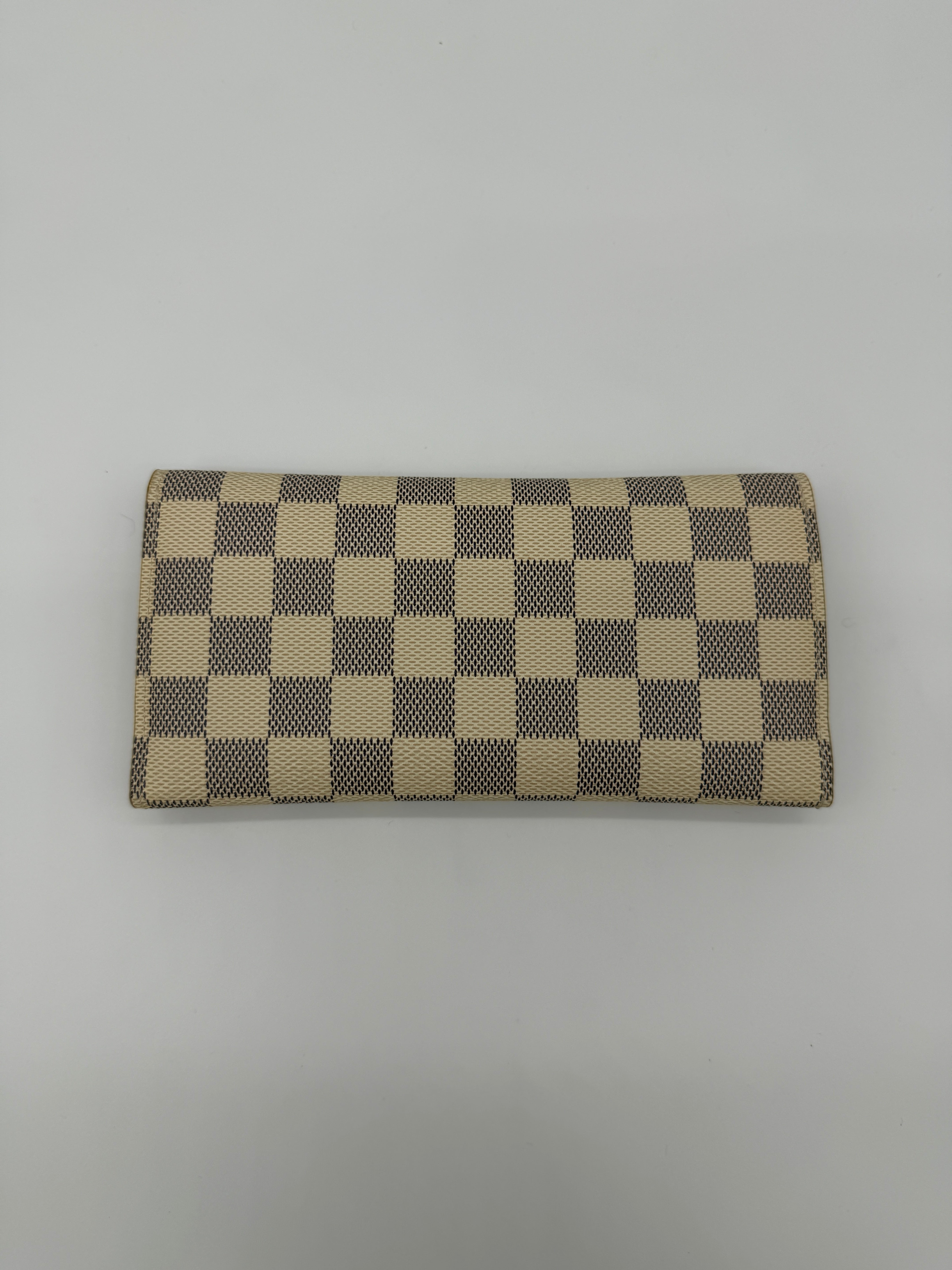 Louis Vuitton Sarah Wallet Damier Azur