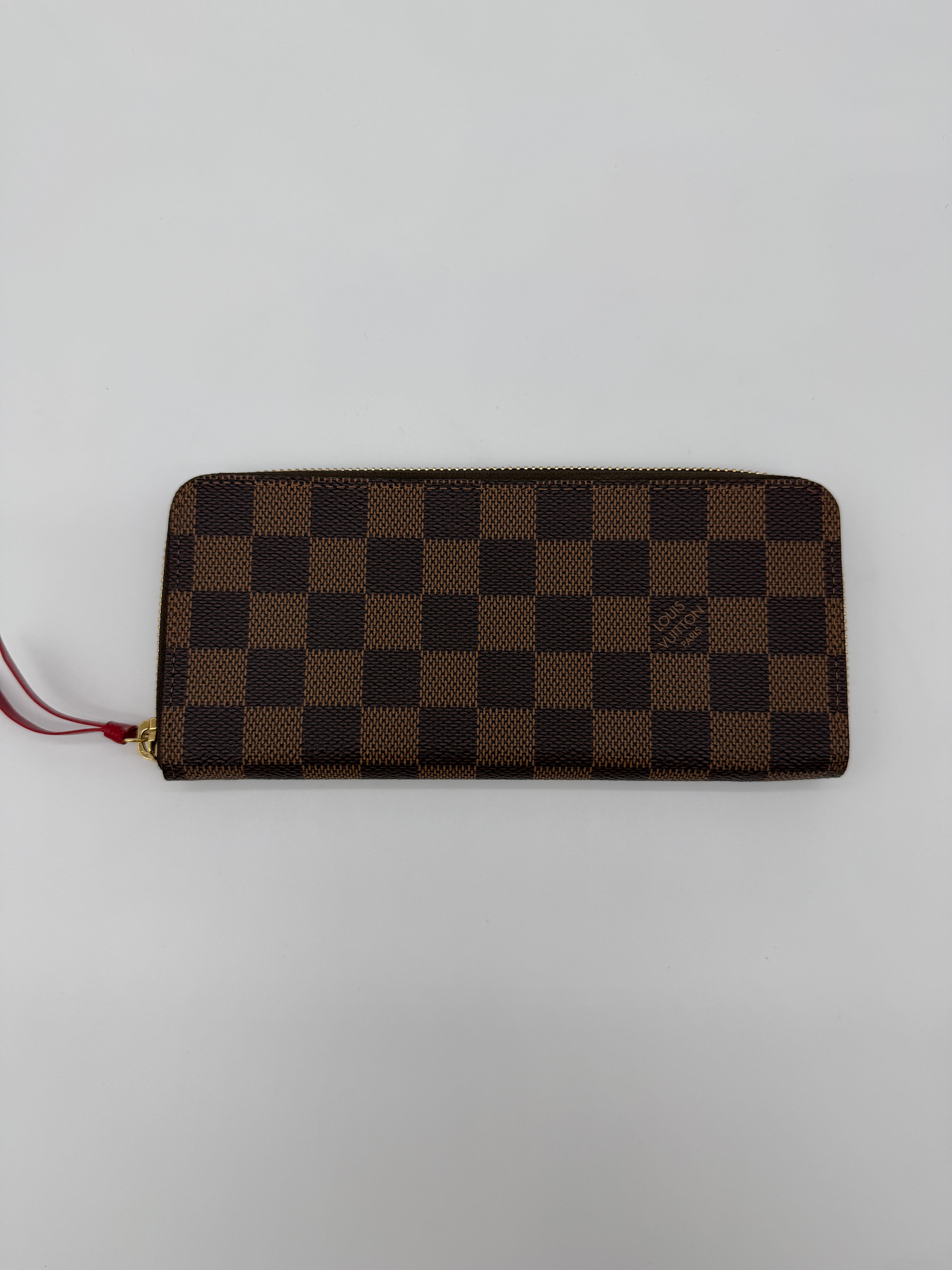 Louis Vuitton Damier Ebene Clemence Wallet