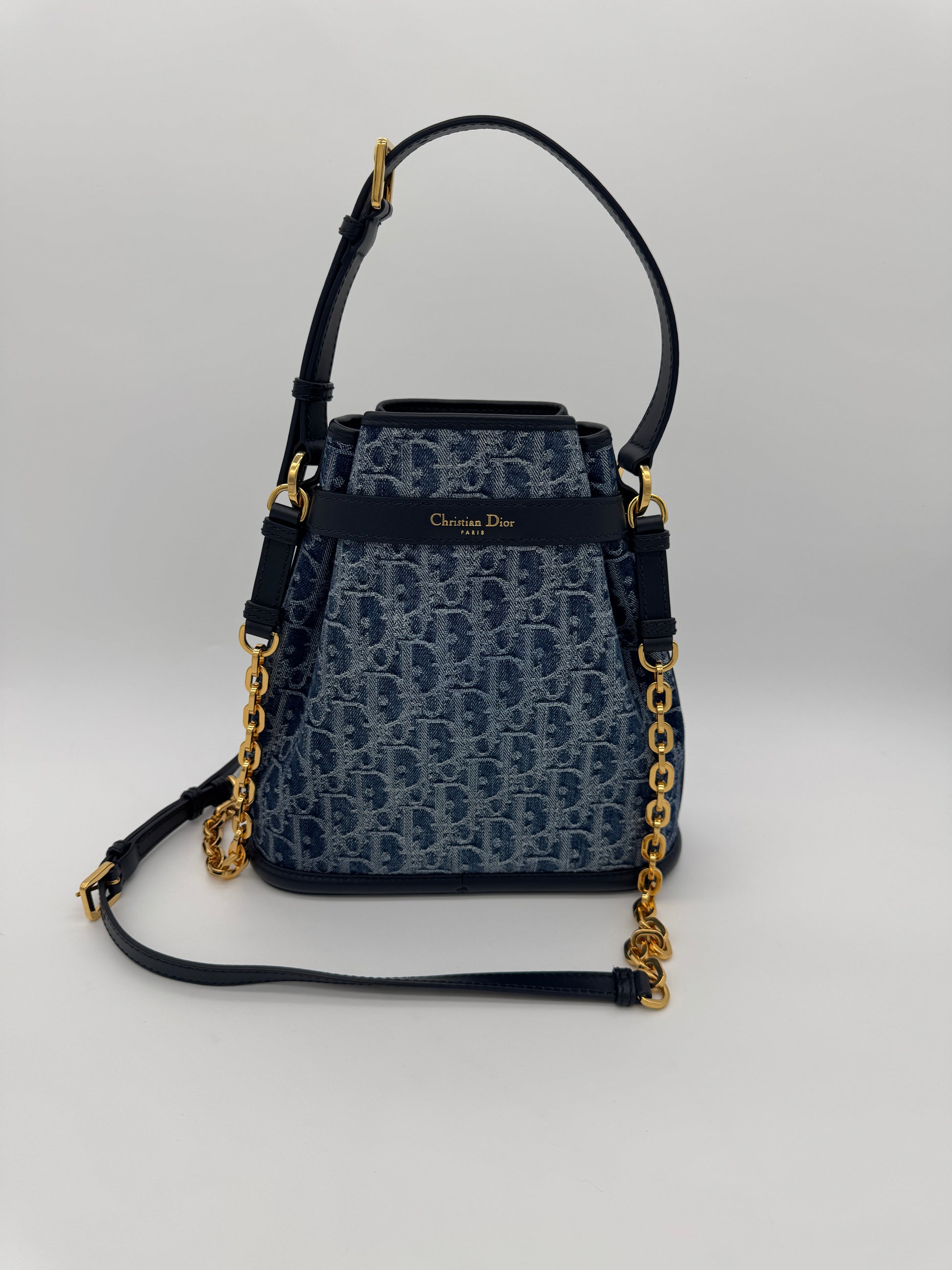 Christian Dior Medium C’est Denim Dior Oblique Jacquard