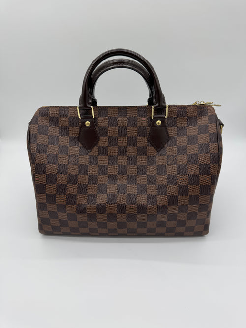 Louis Vuitton Speedy Bandouliere 30 Damier Ebene