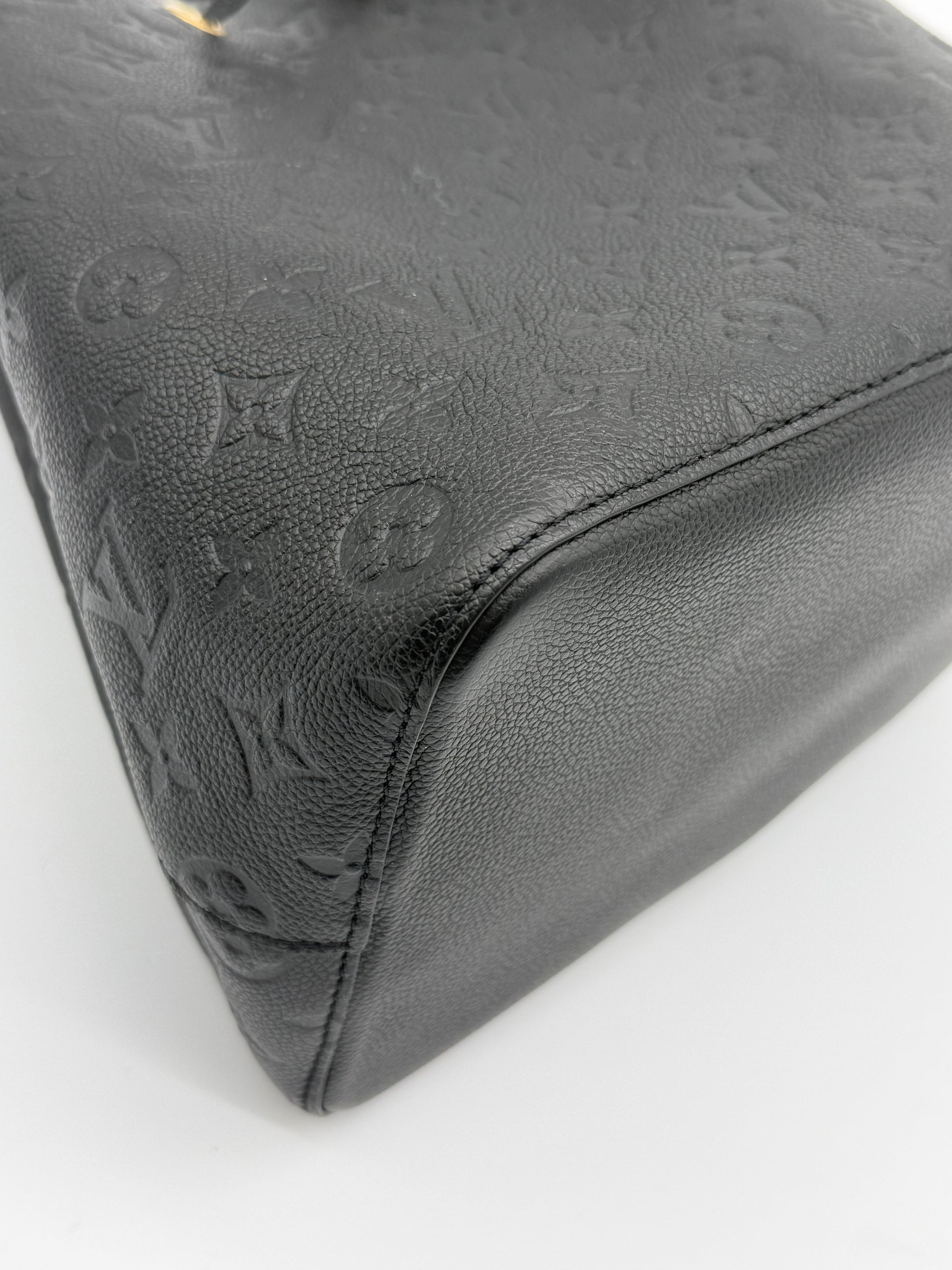 Louis Vuitton Neonoe MM Black Empreinte