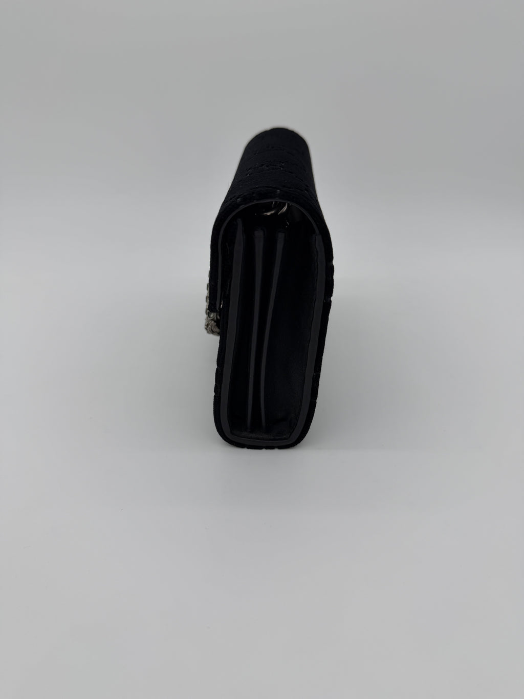 Gucci Dionysus Black Velvet Wallet on Chain