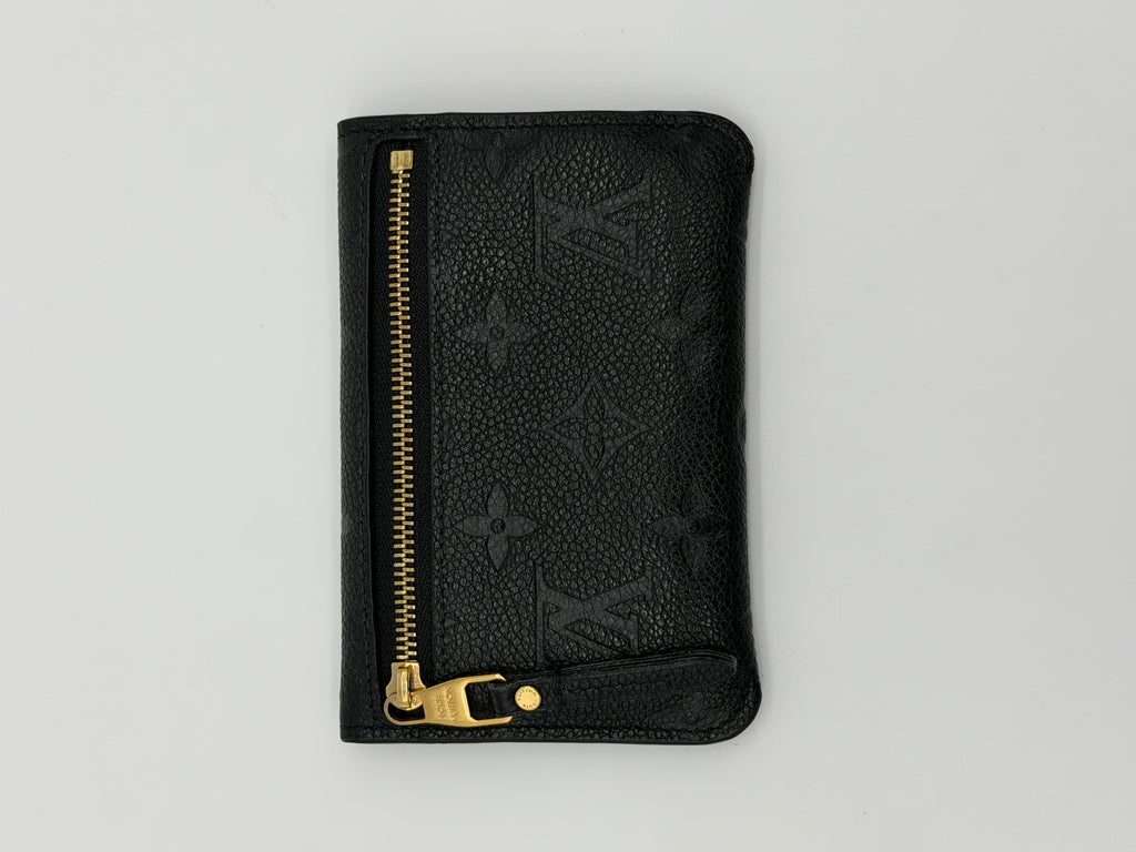 Louis Vuitton Black Empreinte Key Pouch