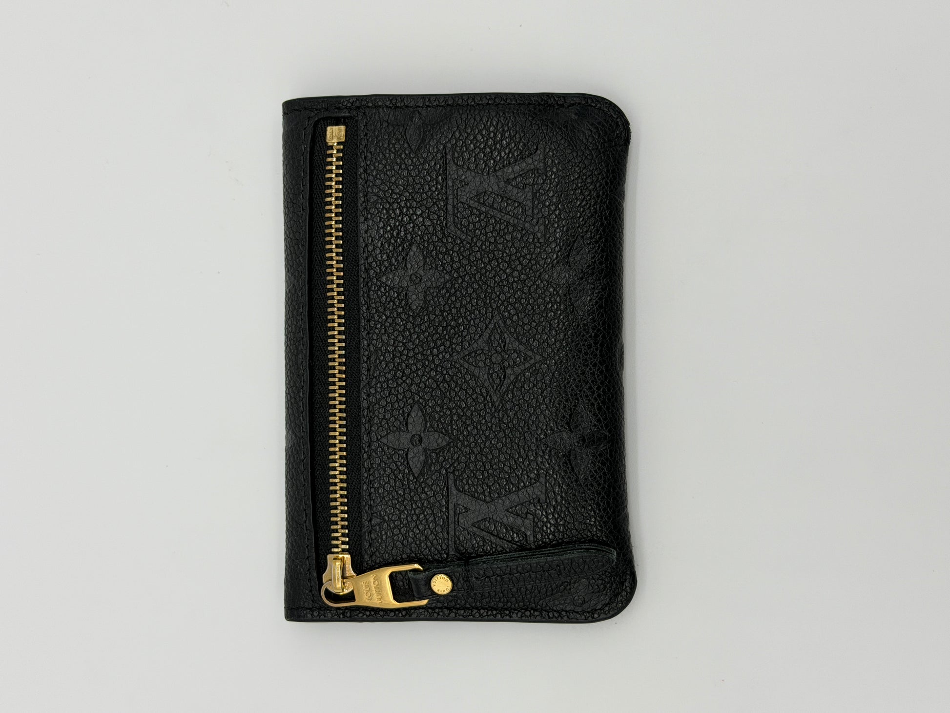 Louis Vuitton Black Empreinte Key Pouch