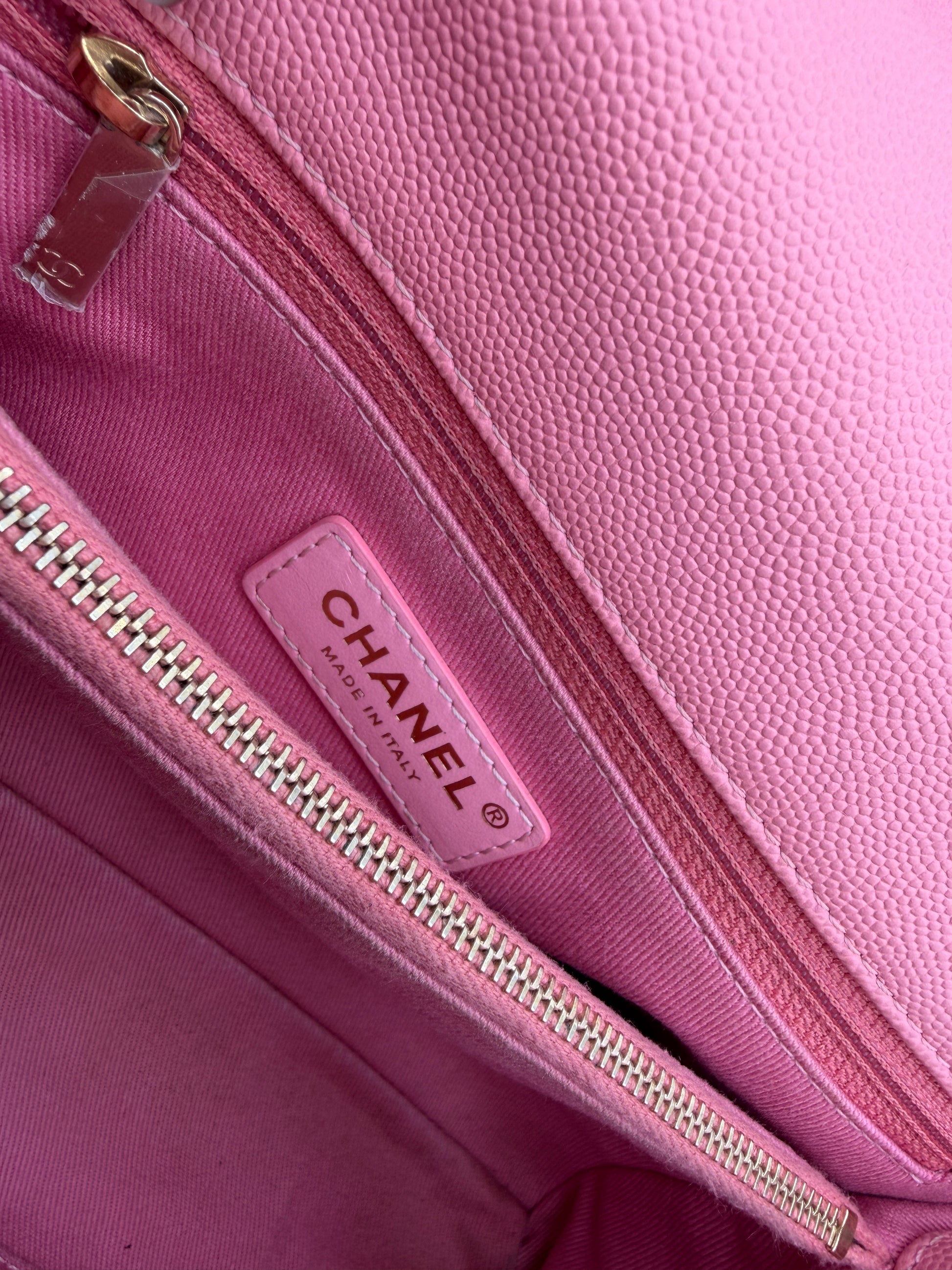 Chanel Caviar Coco Top Handle Small