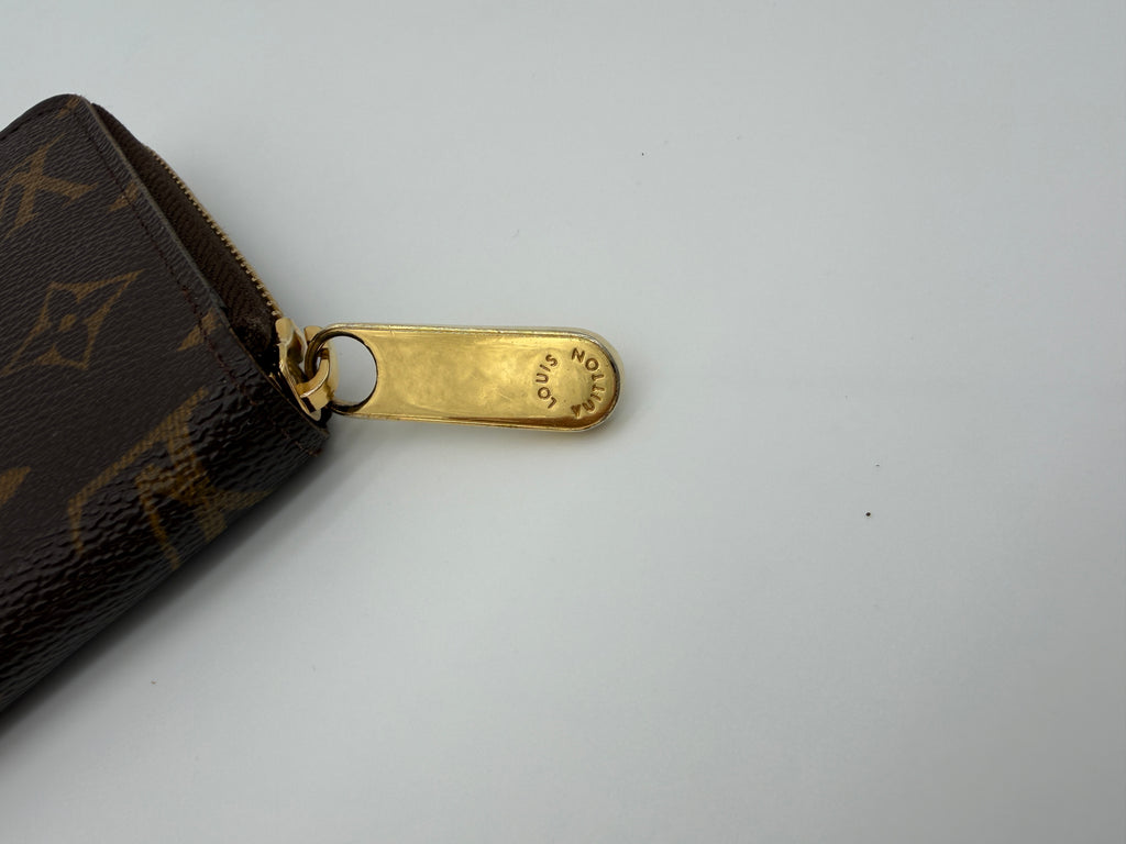 Louis Vuitton Monogram Zippy Wallet.