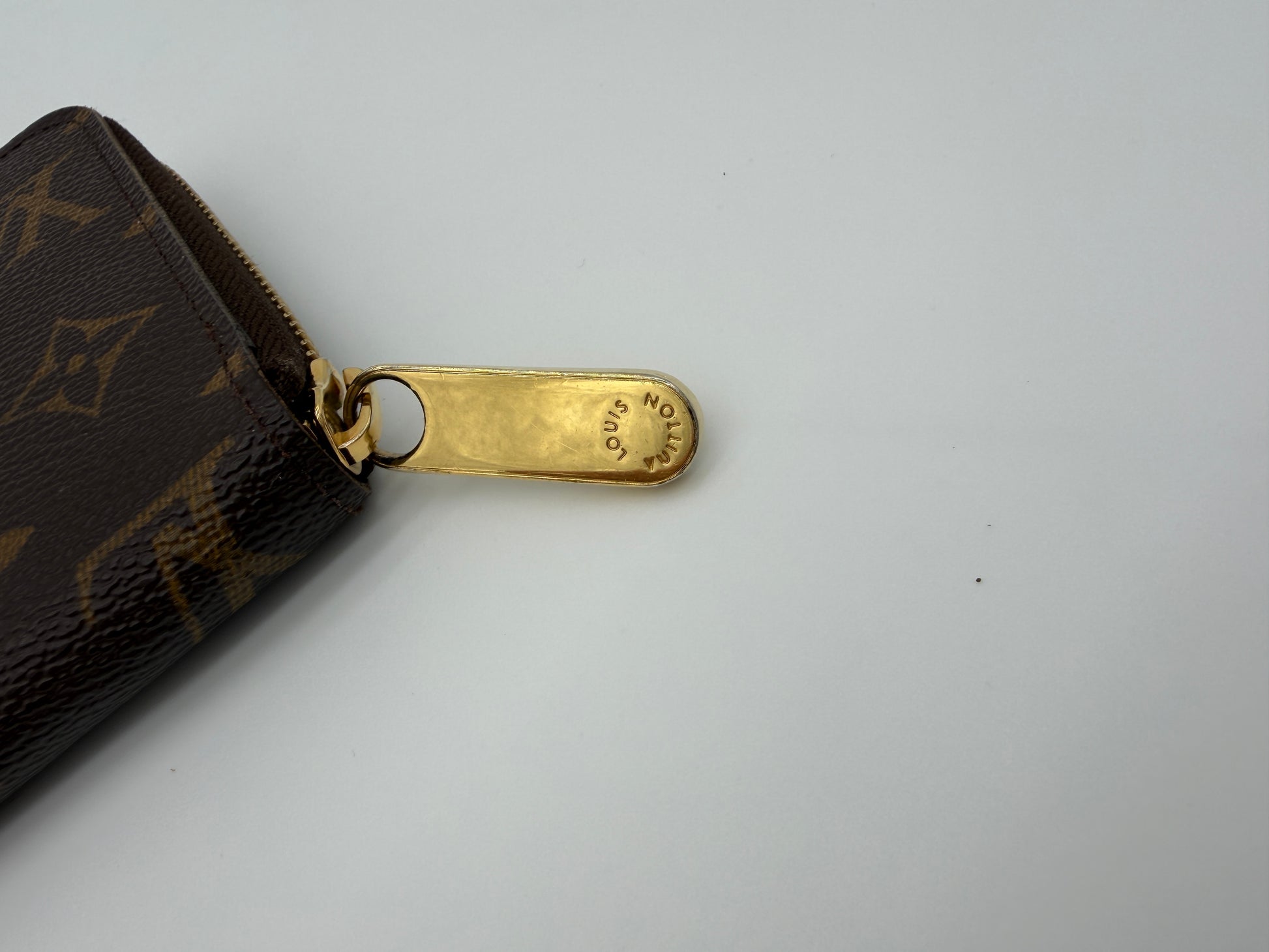 Louis Vuitton Monogram Zippy Wallet.