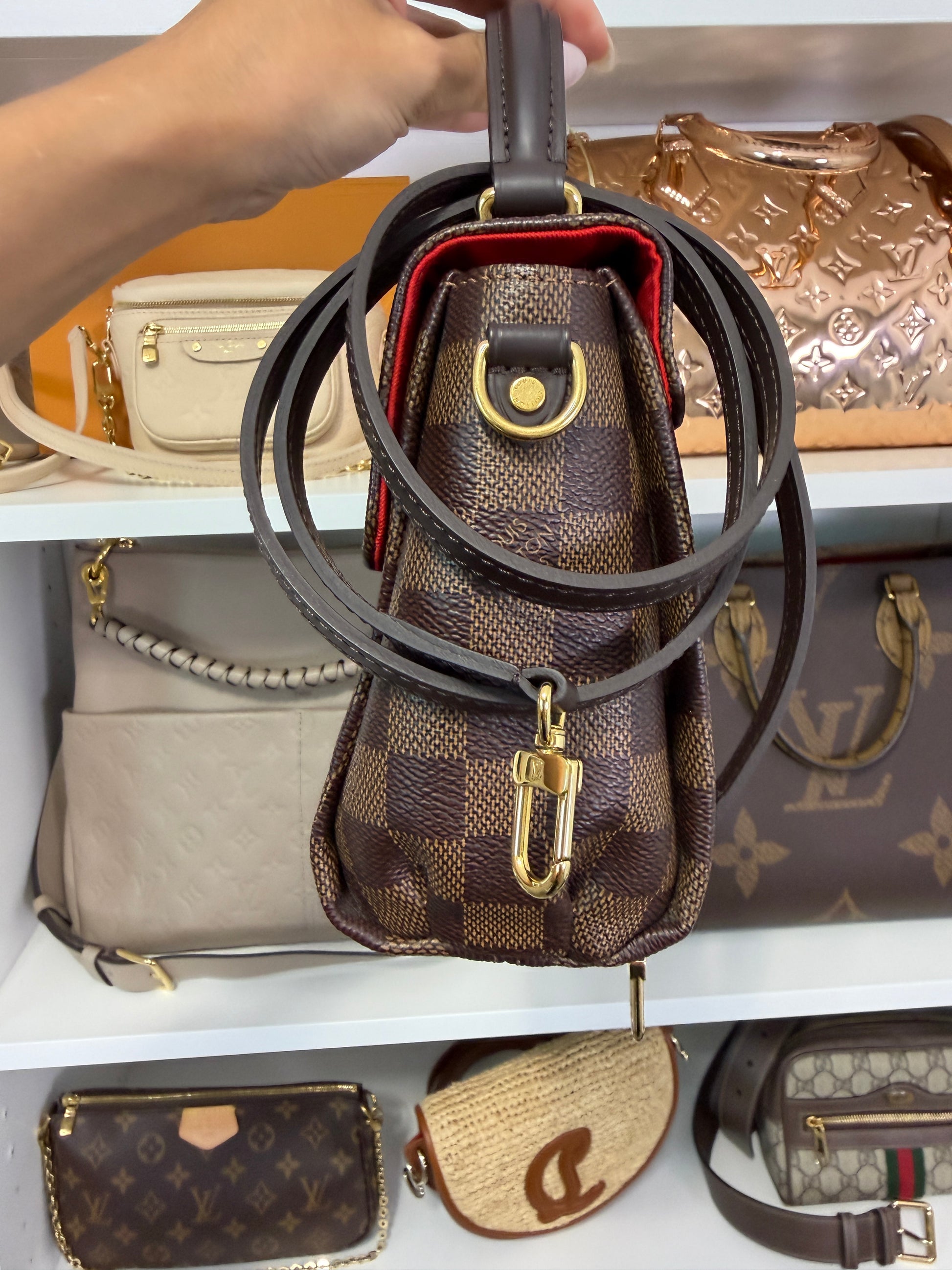 Louis Vuitton Damier Ebene Croisette