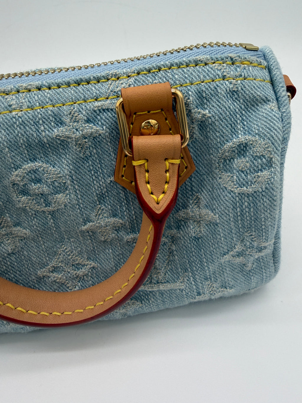 Louis Vuitton Denim Speedy Nano