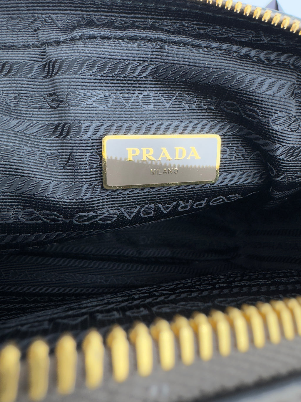 Prada Phenix Vitello Double Zip Crossbody Bag