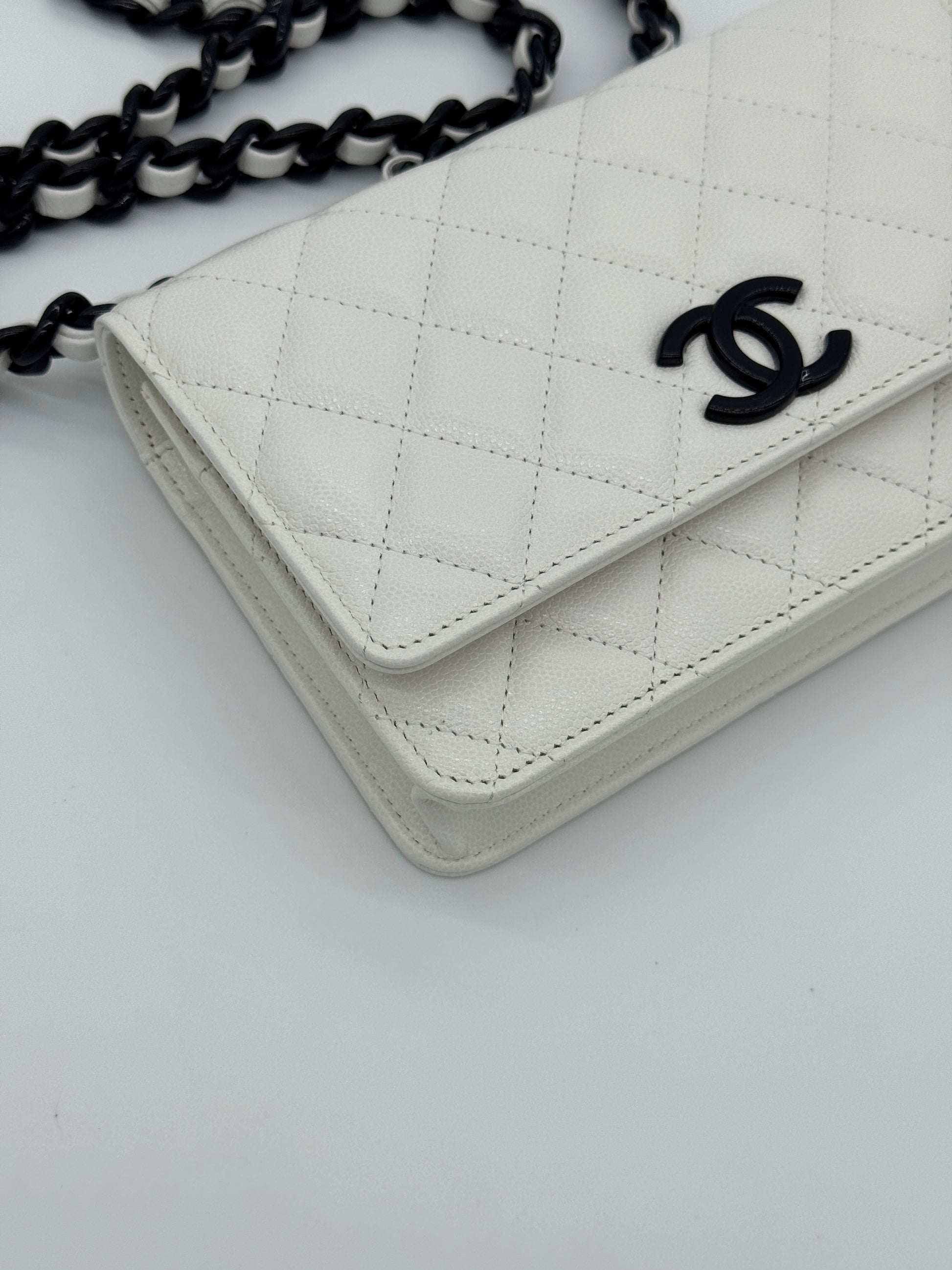 Chanel My Everything Caviar Quilted Wallet on Chain