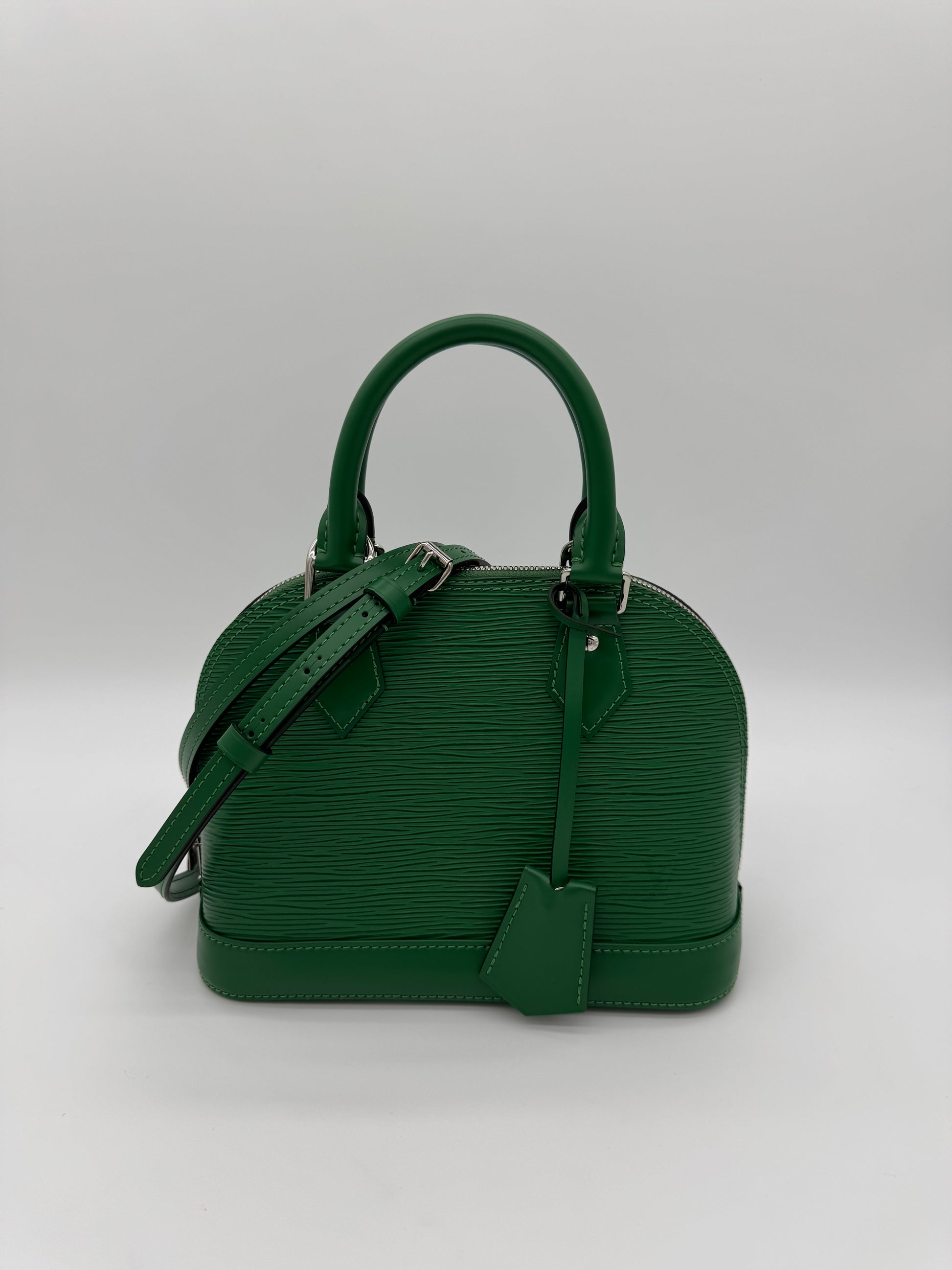 Louis Vuitton Alma BB Epi Borneo Green
