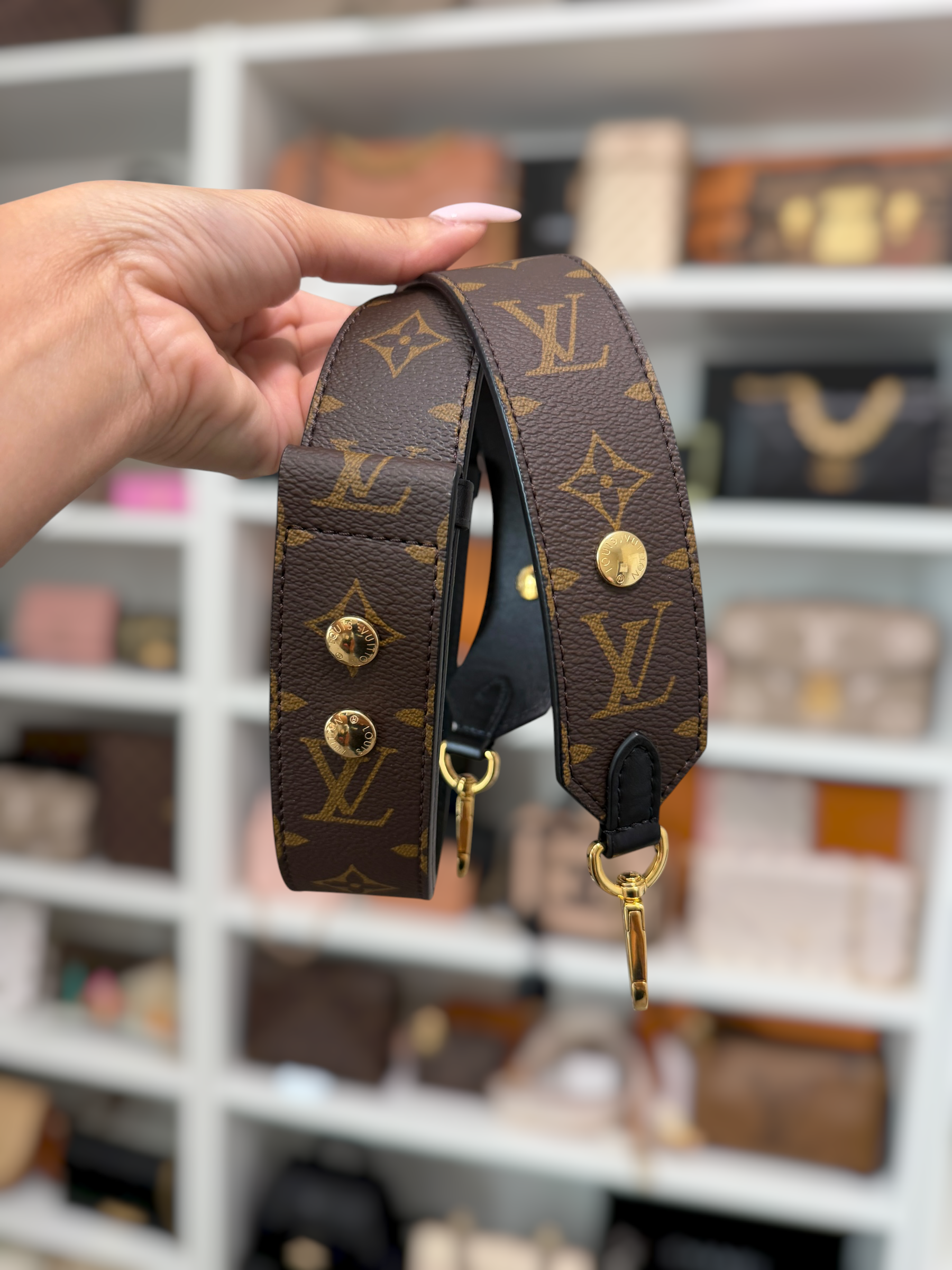 Louis Vuitton Monogram Bandouliere Strap