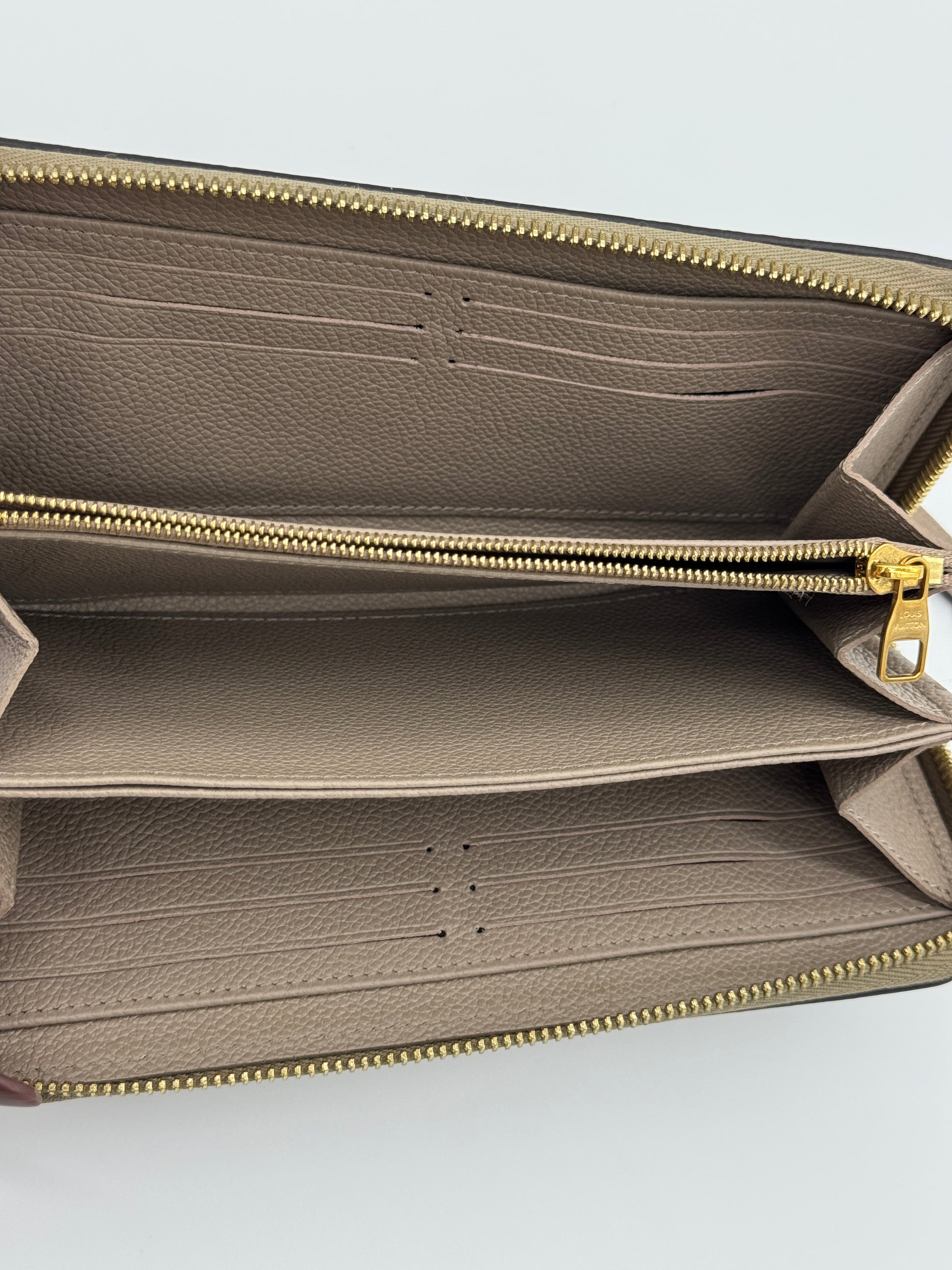 Louis Vuitton Zippy Wallet Bicolor Monogram Empreinte