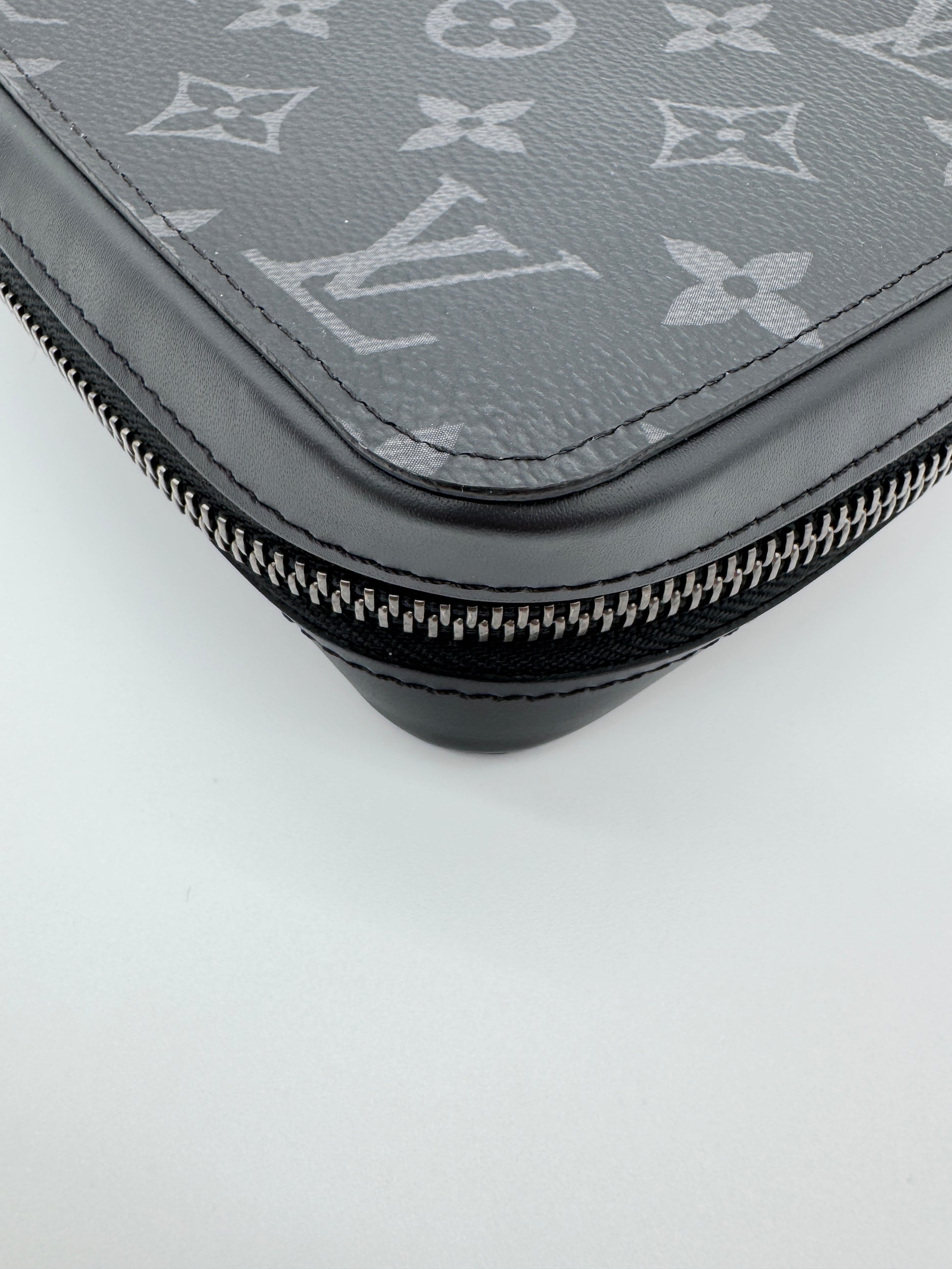 Louis Vuitton Monogram Eclipse XL Zippy Wallet