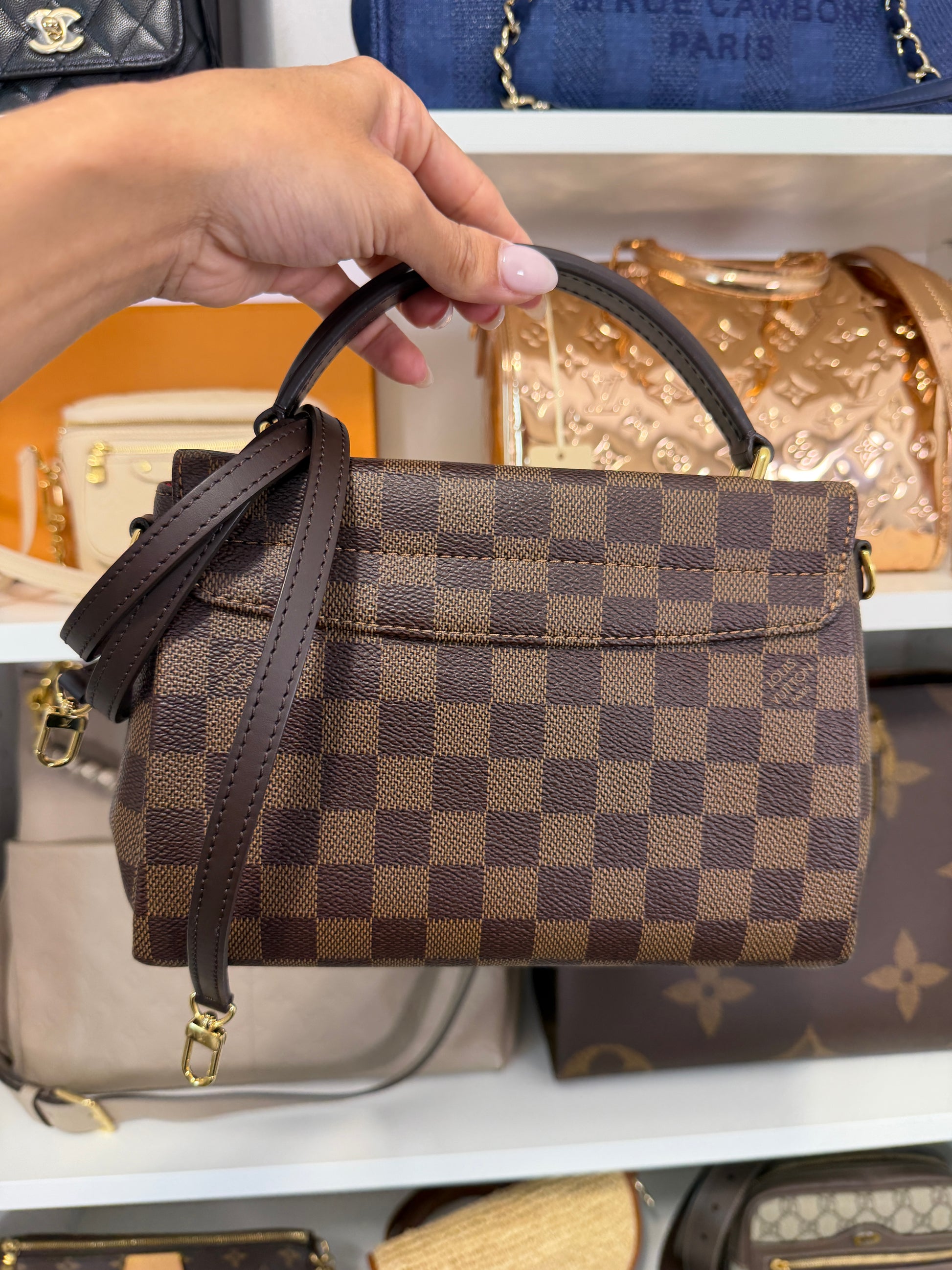 Louis Vuitton Damier Ebene Croisette