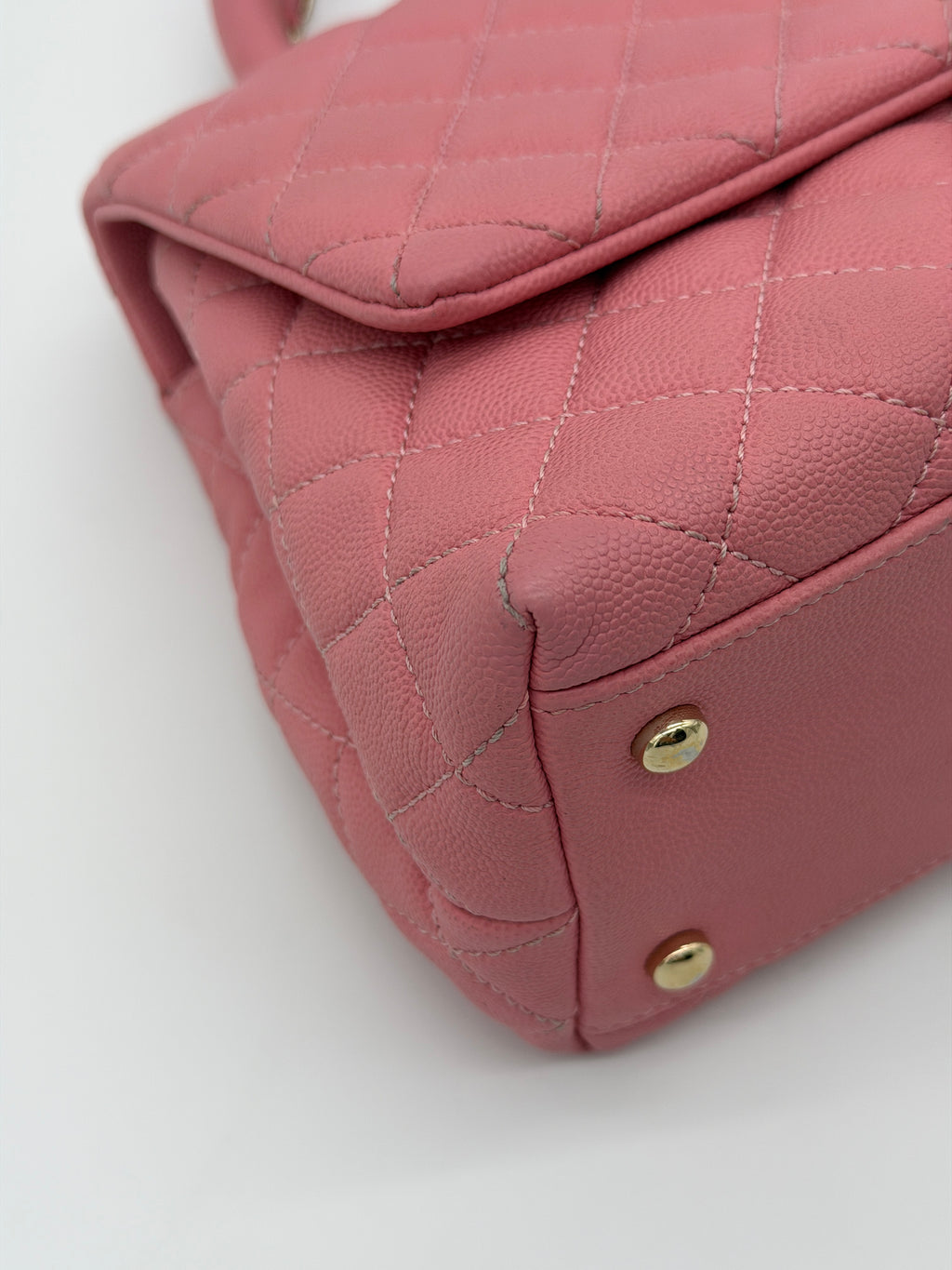 Chanel Caviar Coco Top Handle Small