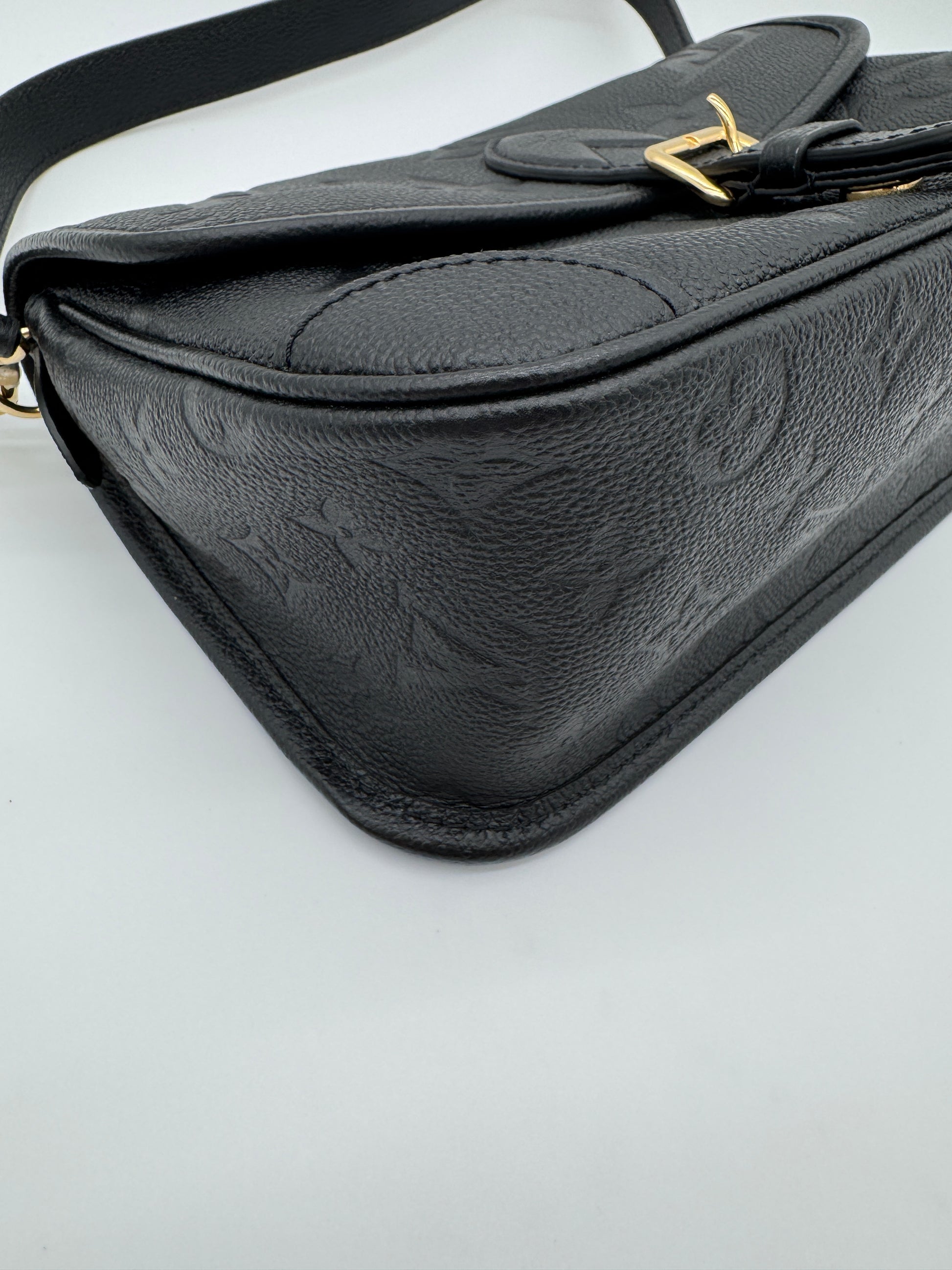 Louis Vuitton Diane Black Monogram Empreinte