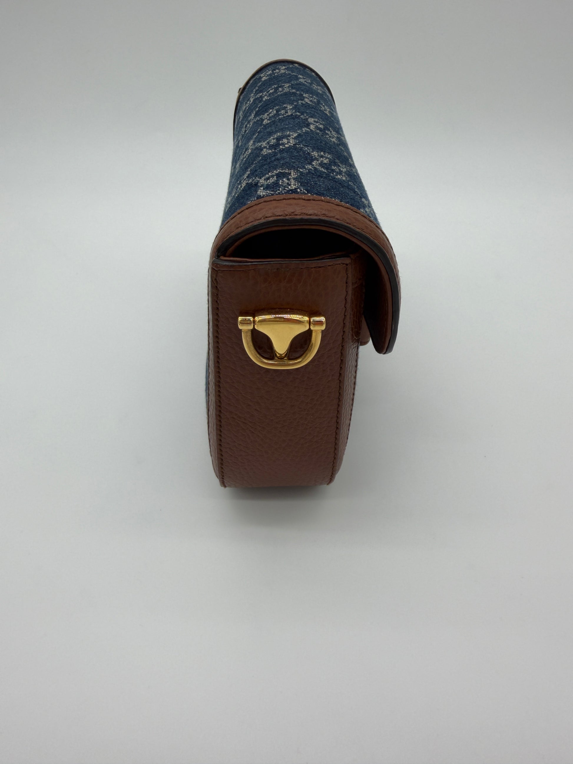 Gucci Denim Horsebit Mini