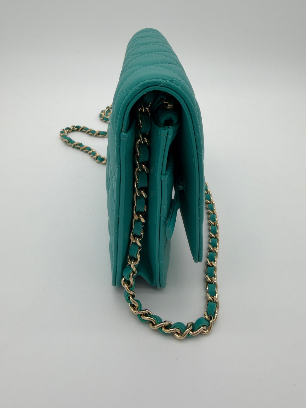 Chanel Lambskin Wallet on Chain