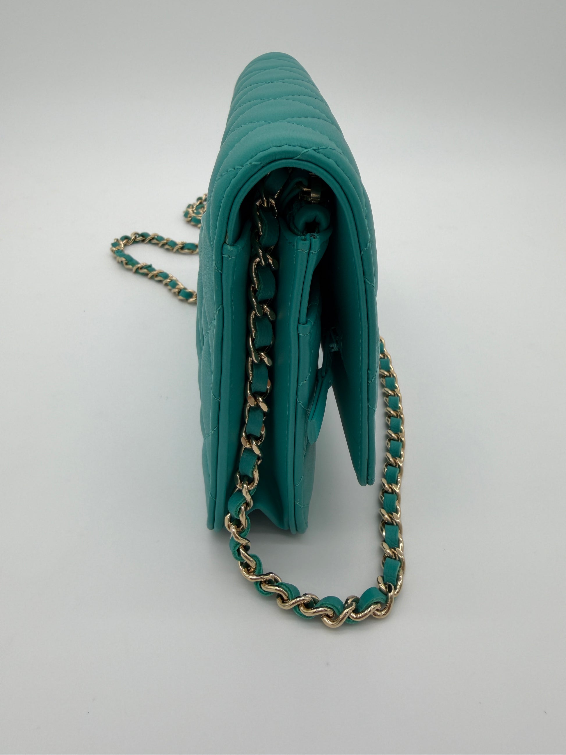 Chanel Lambskin Wallet on Chain