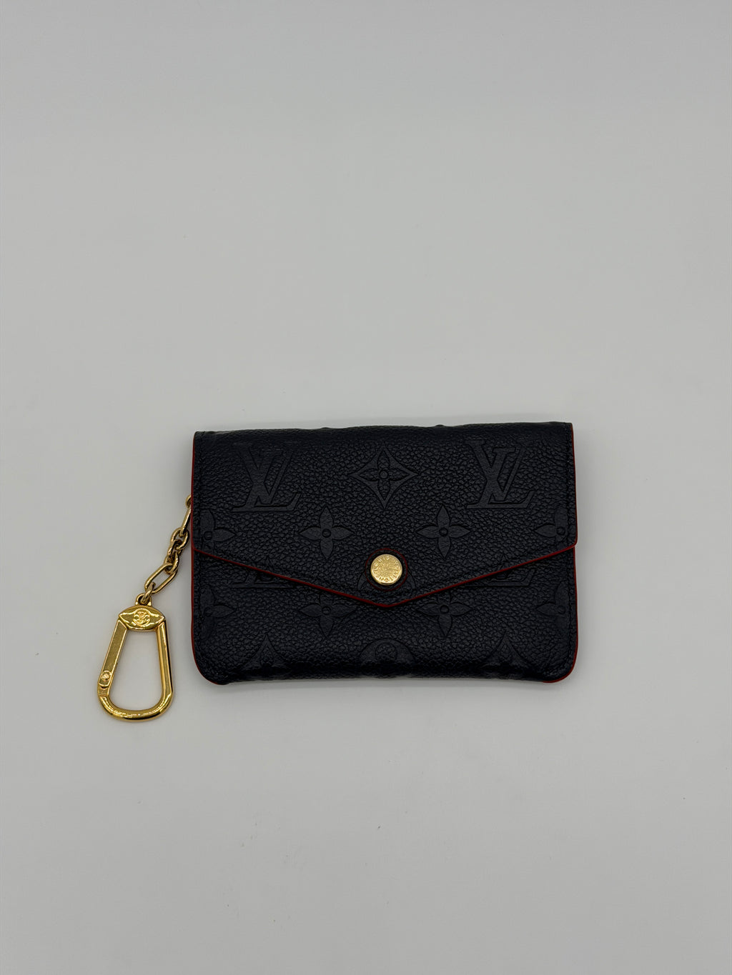 Louis Vuitton Marine Rouge Empreinte Key Pouch