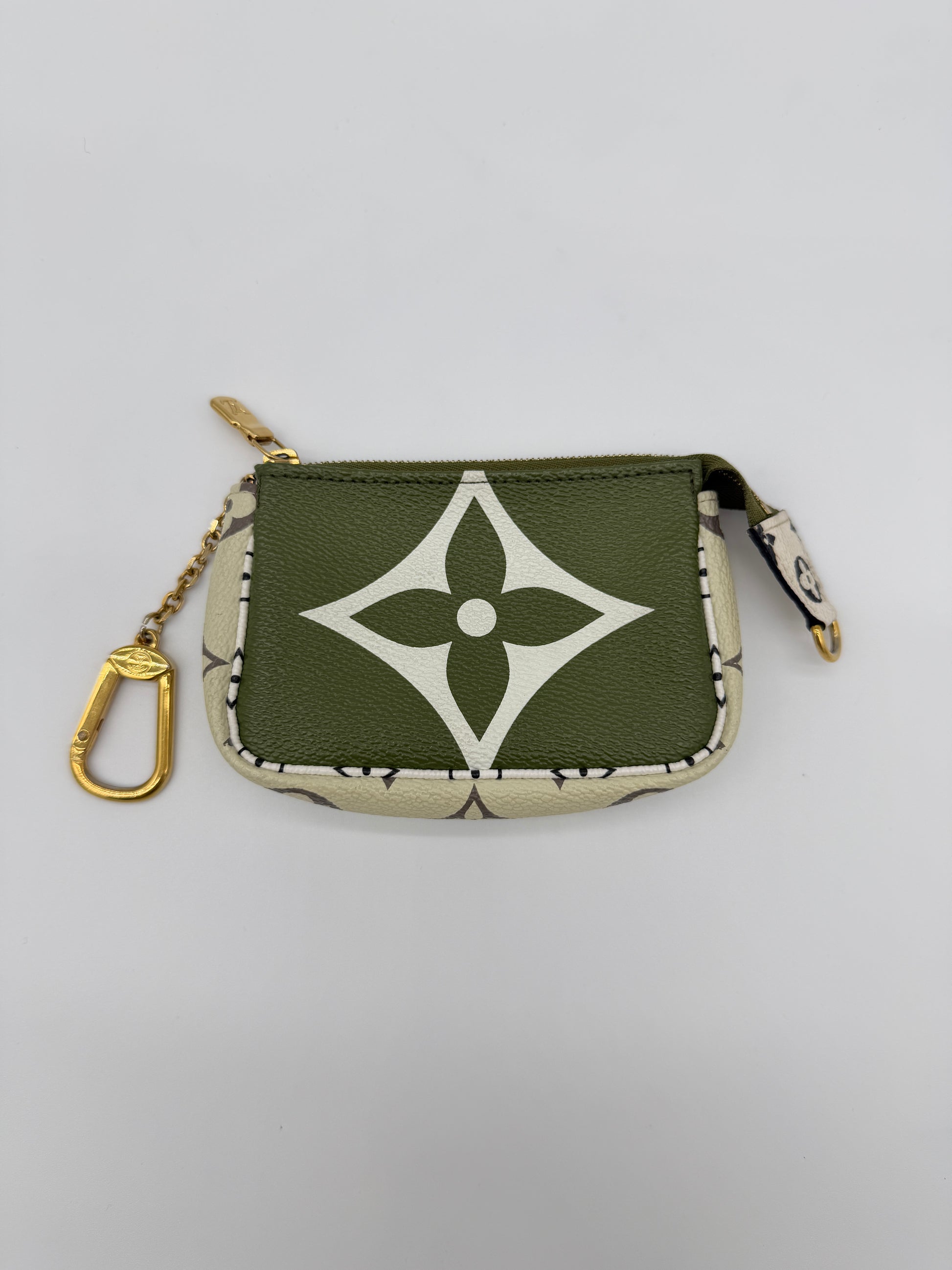 Louis Vuitton Monogram Khaki Key Pochette