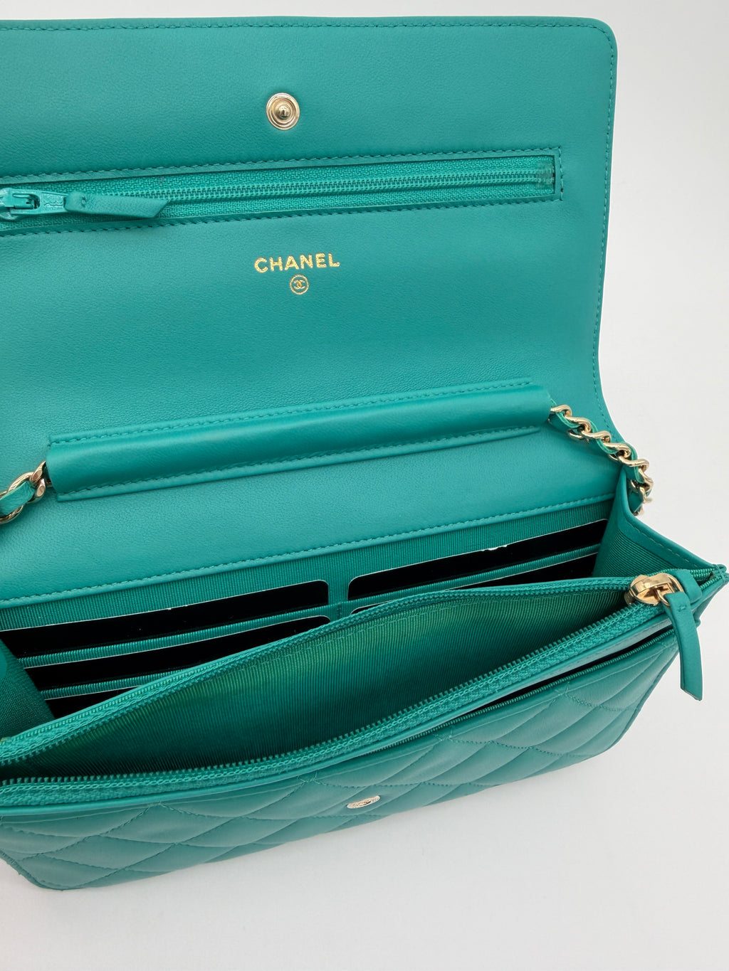 Chanel Lambskin Wallet on Chain