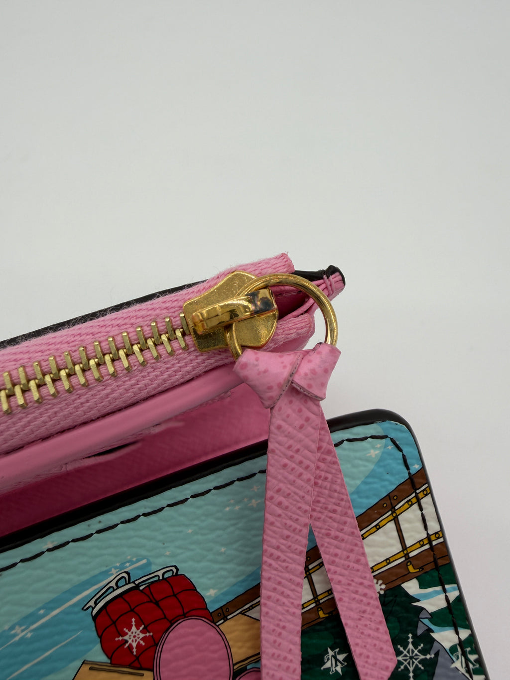 Louis Vuitton Vivienne Christmas Monogram Victorine Wallet