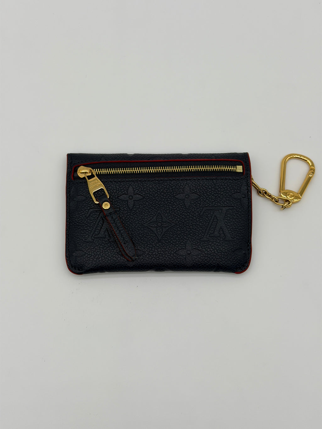 Louis Vuitton Marine Rouge Empreinte Key Pouch