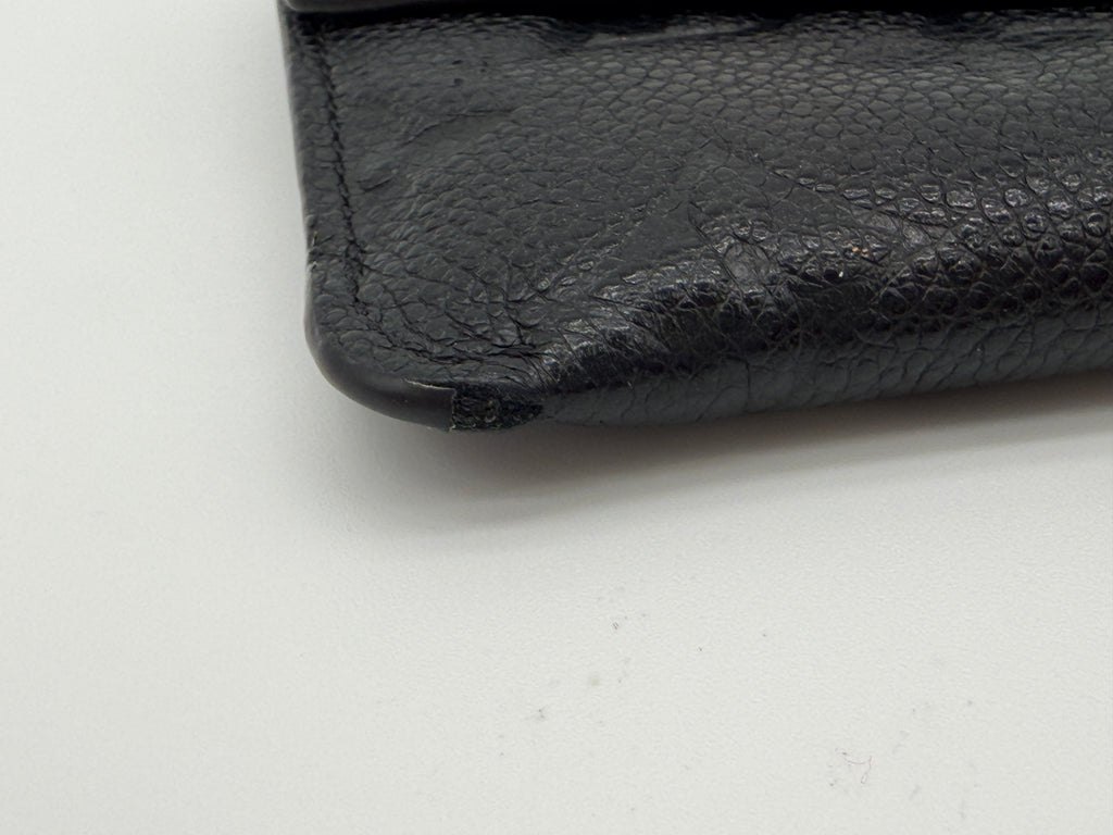 Louis Vuitton Black Empreinte Key Pouch