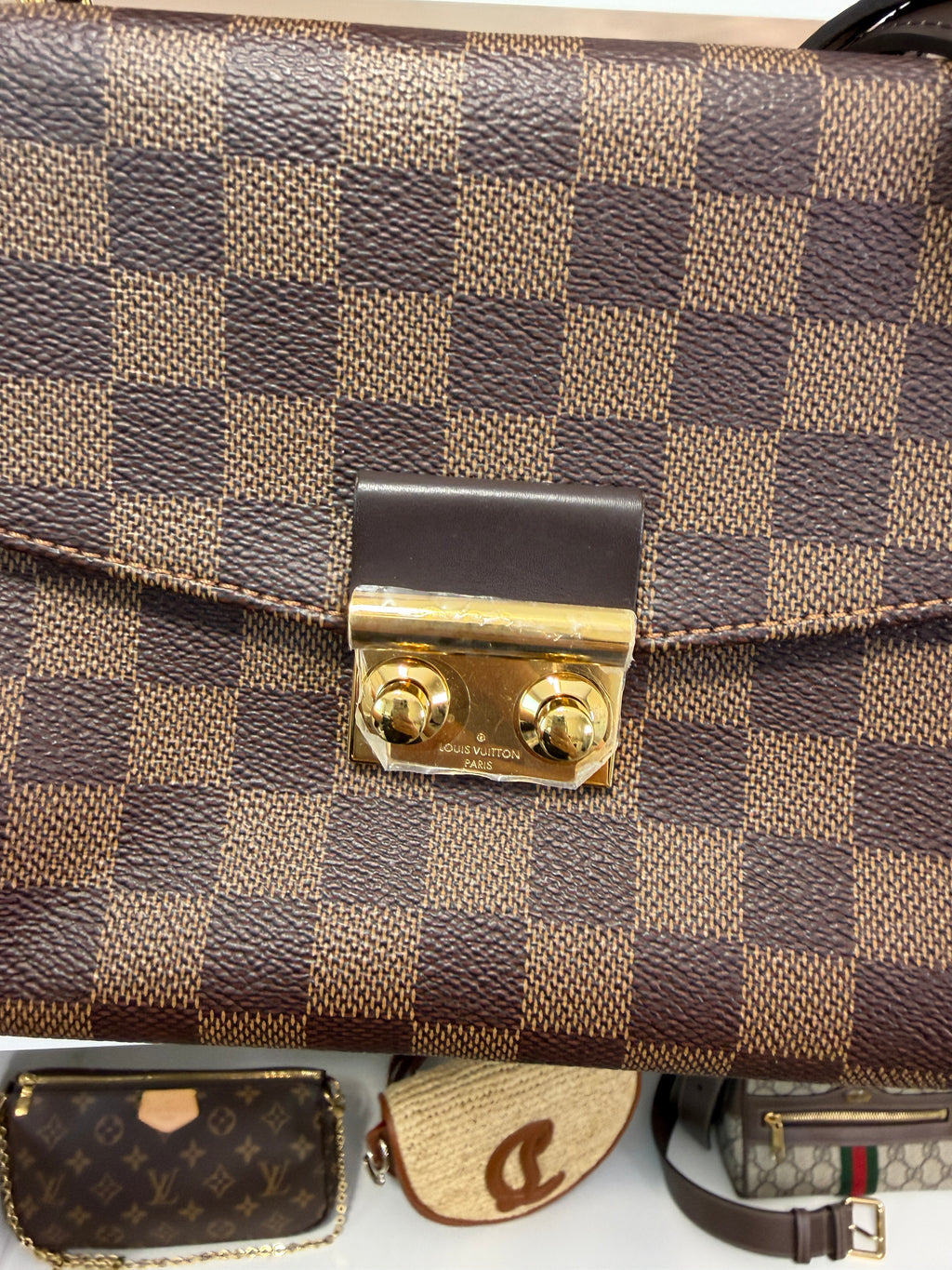 Louis Vuitton Damier Ebene Croisette