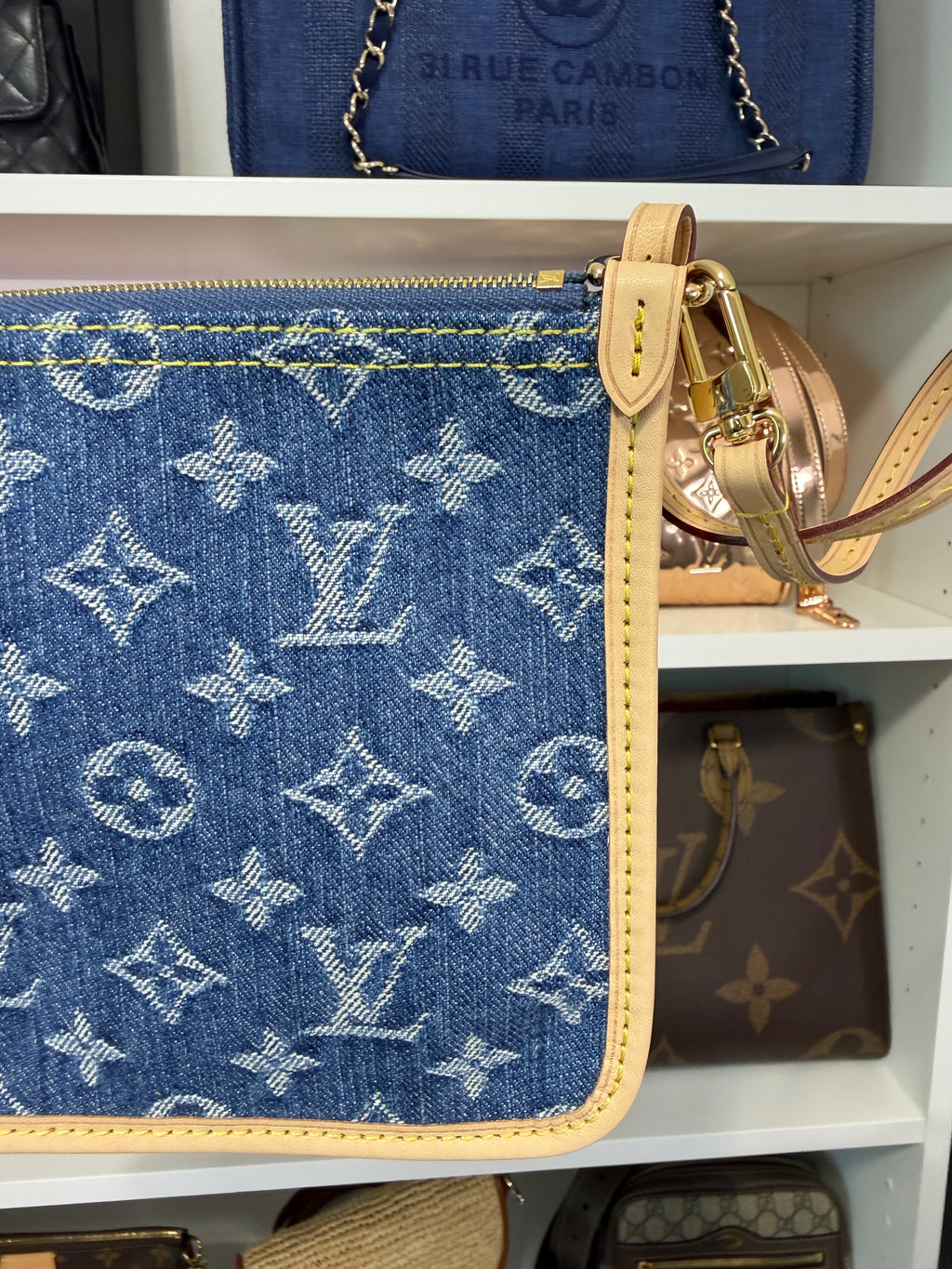 Louis Vuitton Denim Neverfull MM