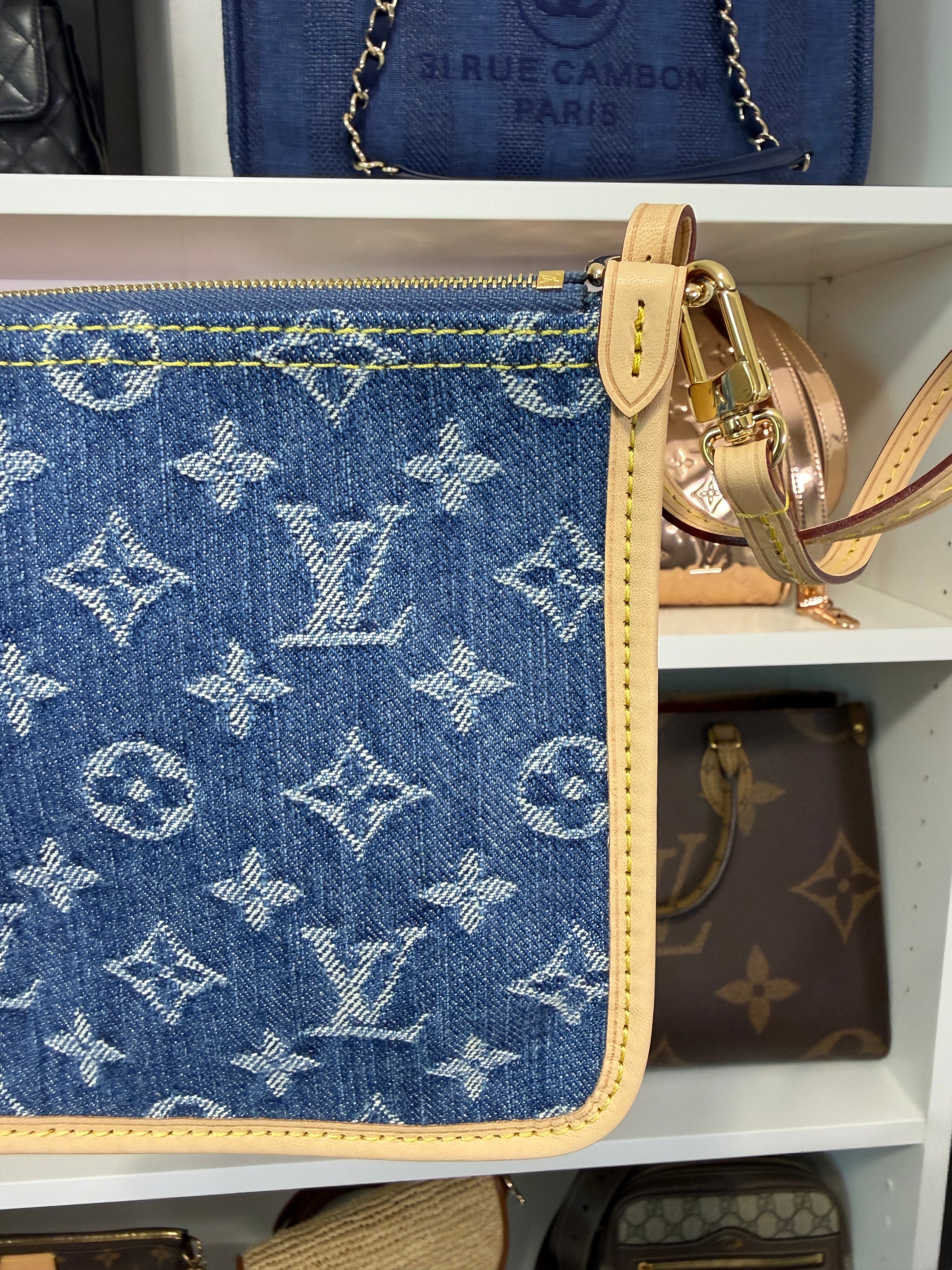 Louis Vuitton Denim Neverfull MM