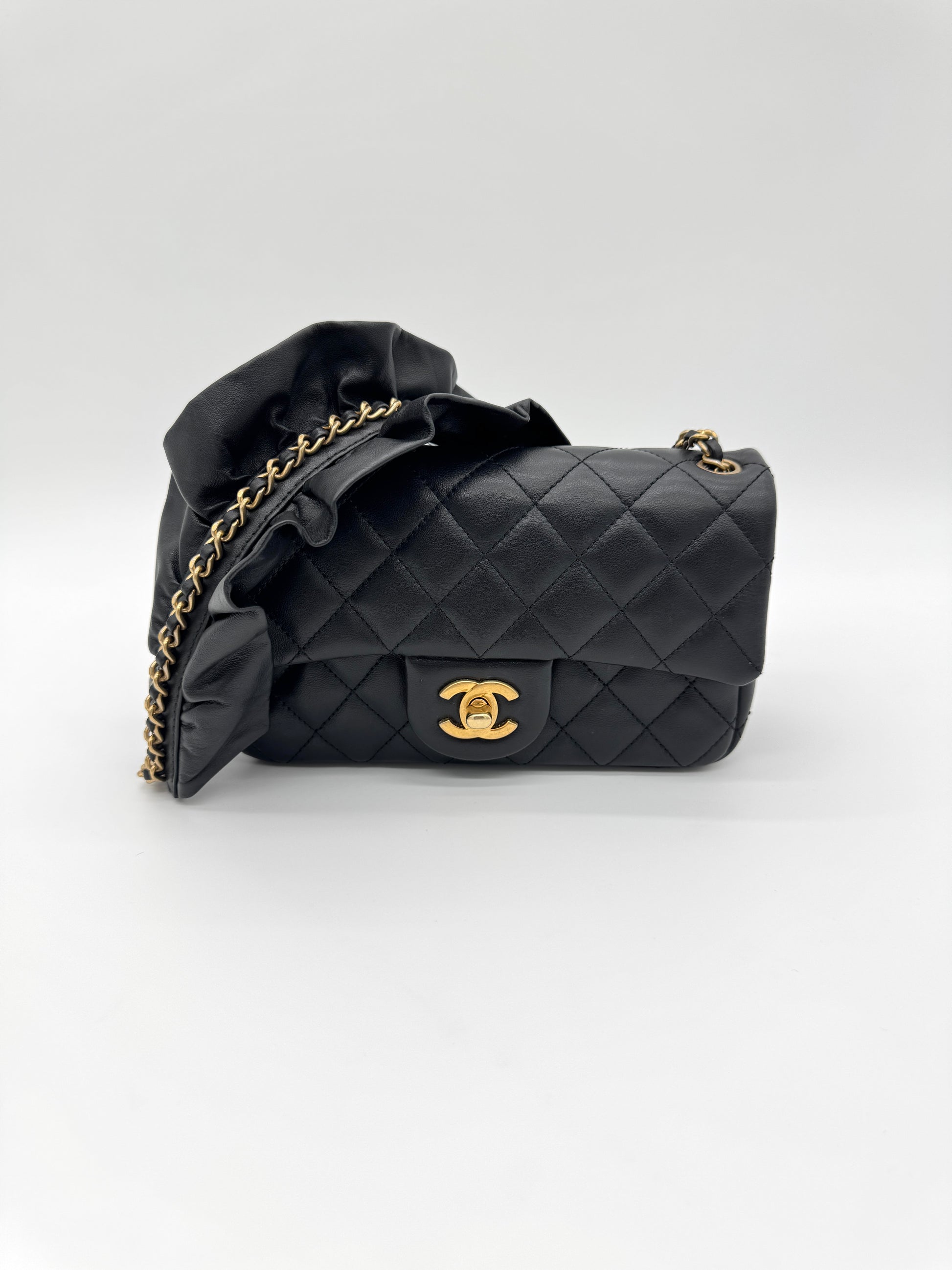 Chanel Lambskin Mini Romance Flap Bag