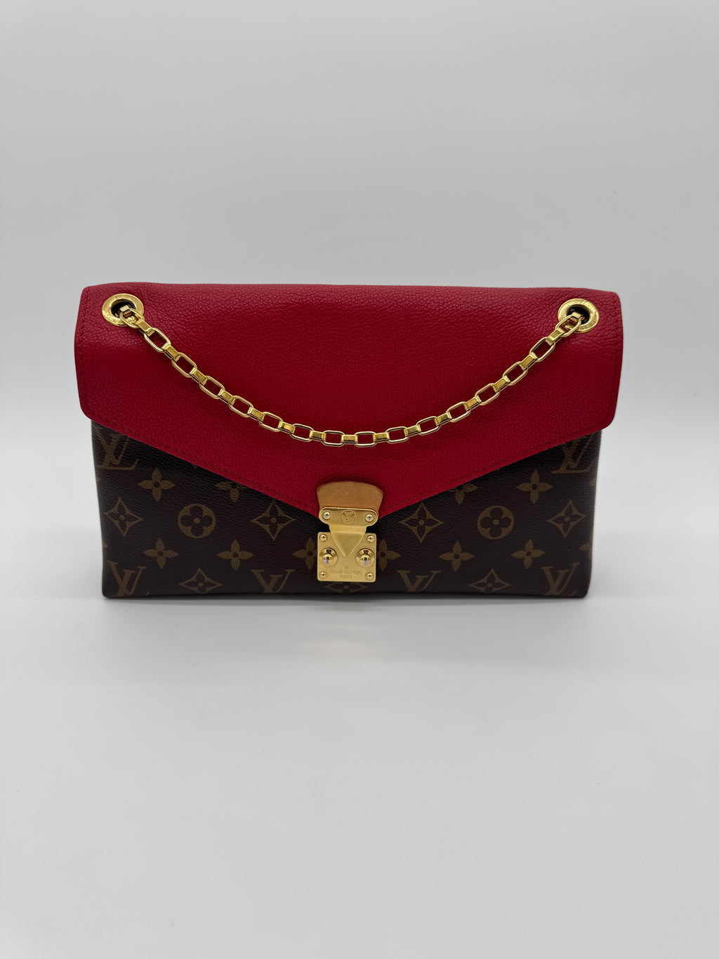 Louis Vuitton Monogram Pallas Chain Shoulder Bag