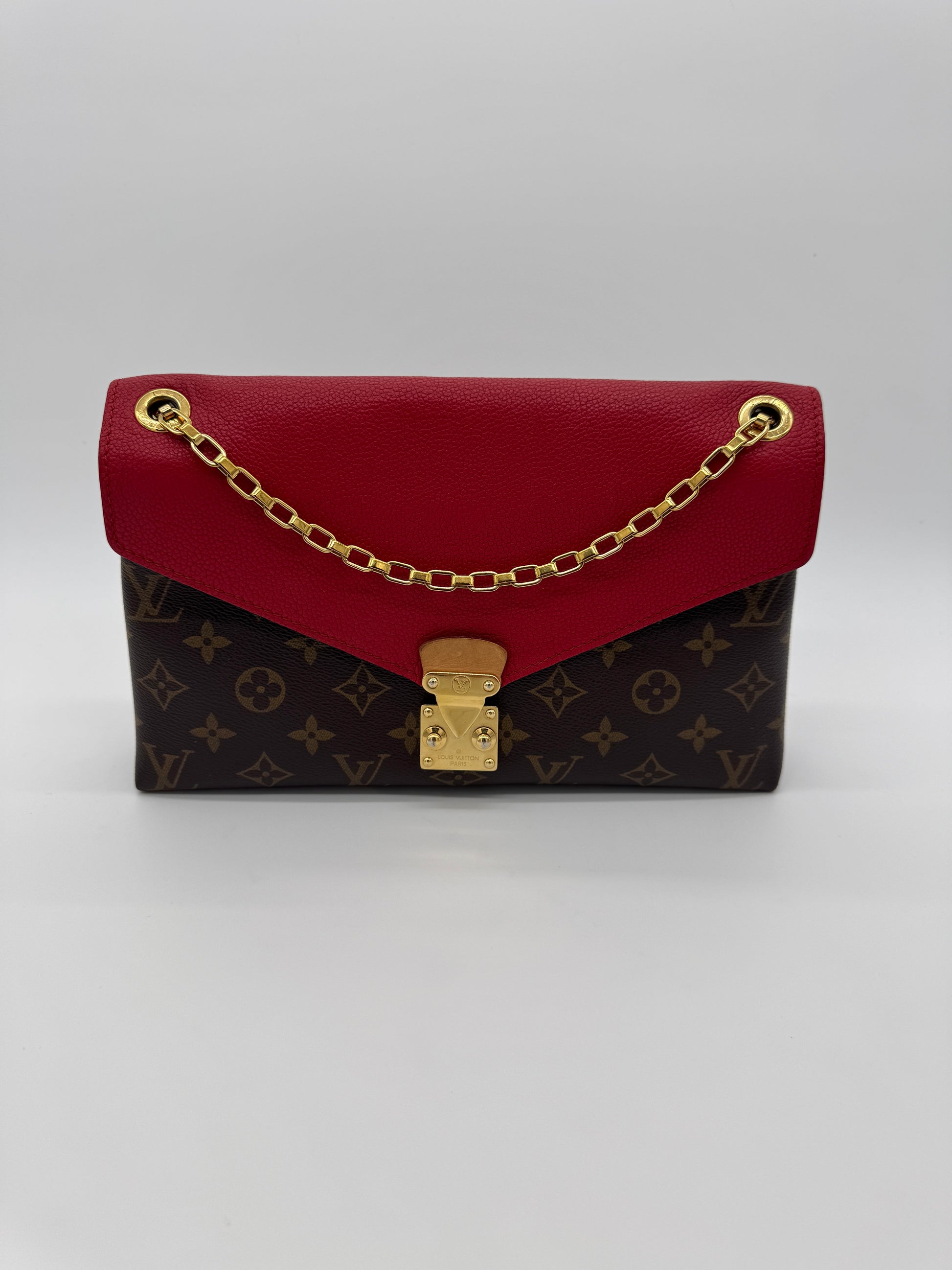 Louis Vuitton Monogram Pallas Chain Shoulder Bag