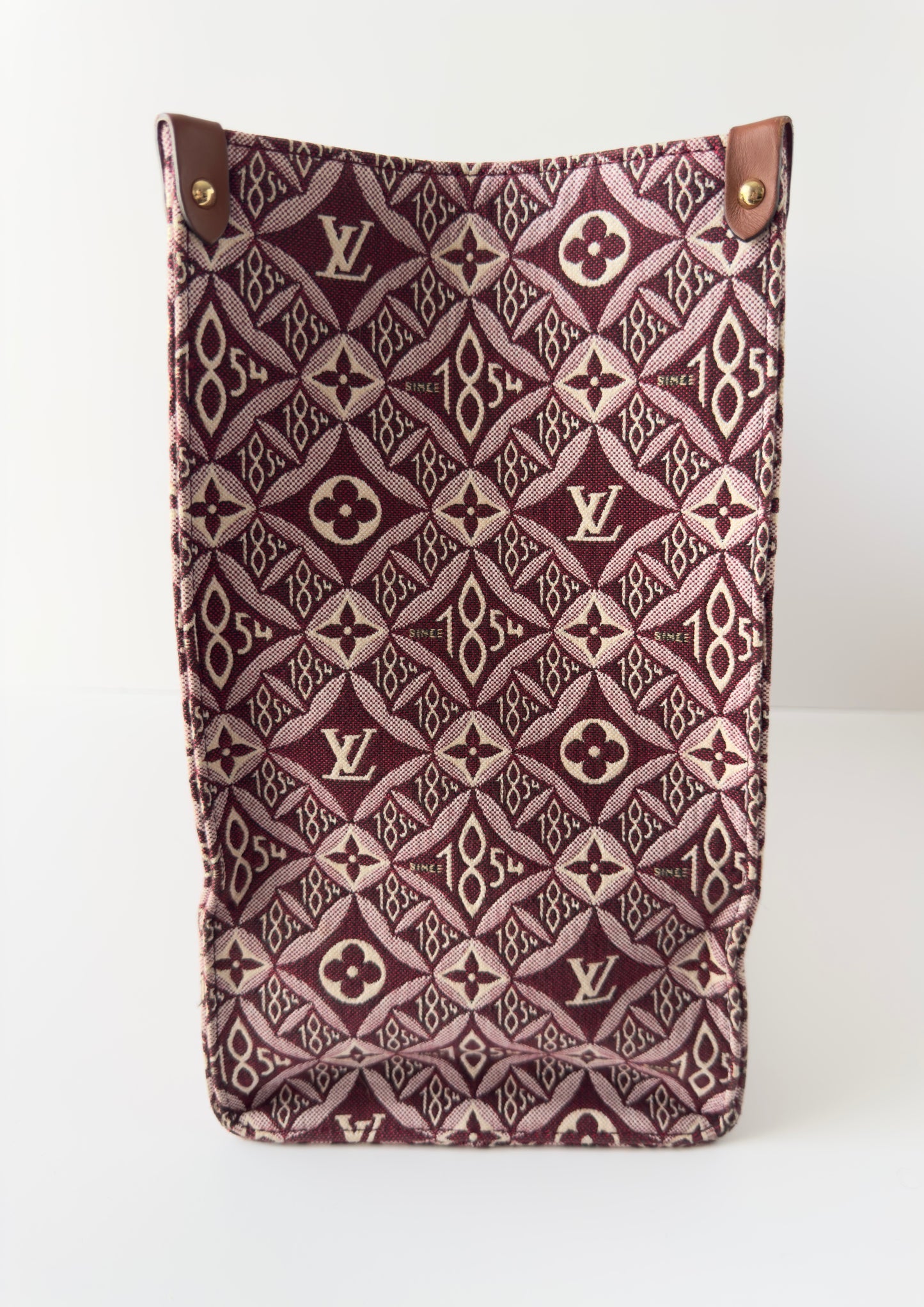 Louis Vuitton OnTheGo GM Jacquard Since 1854 Bordeaux