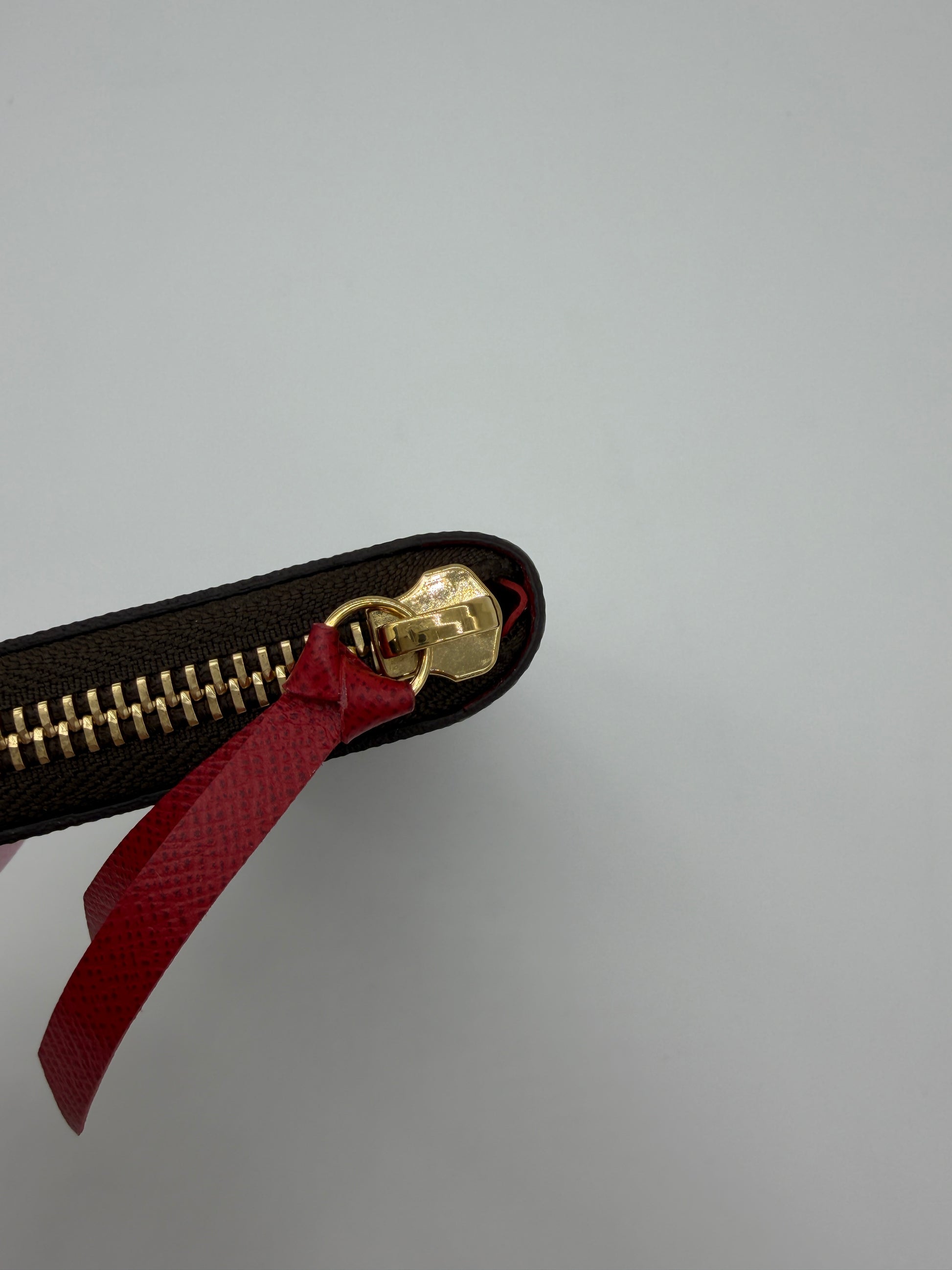 Louis Vuitton Damier Ebene Clemence Wallet