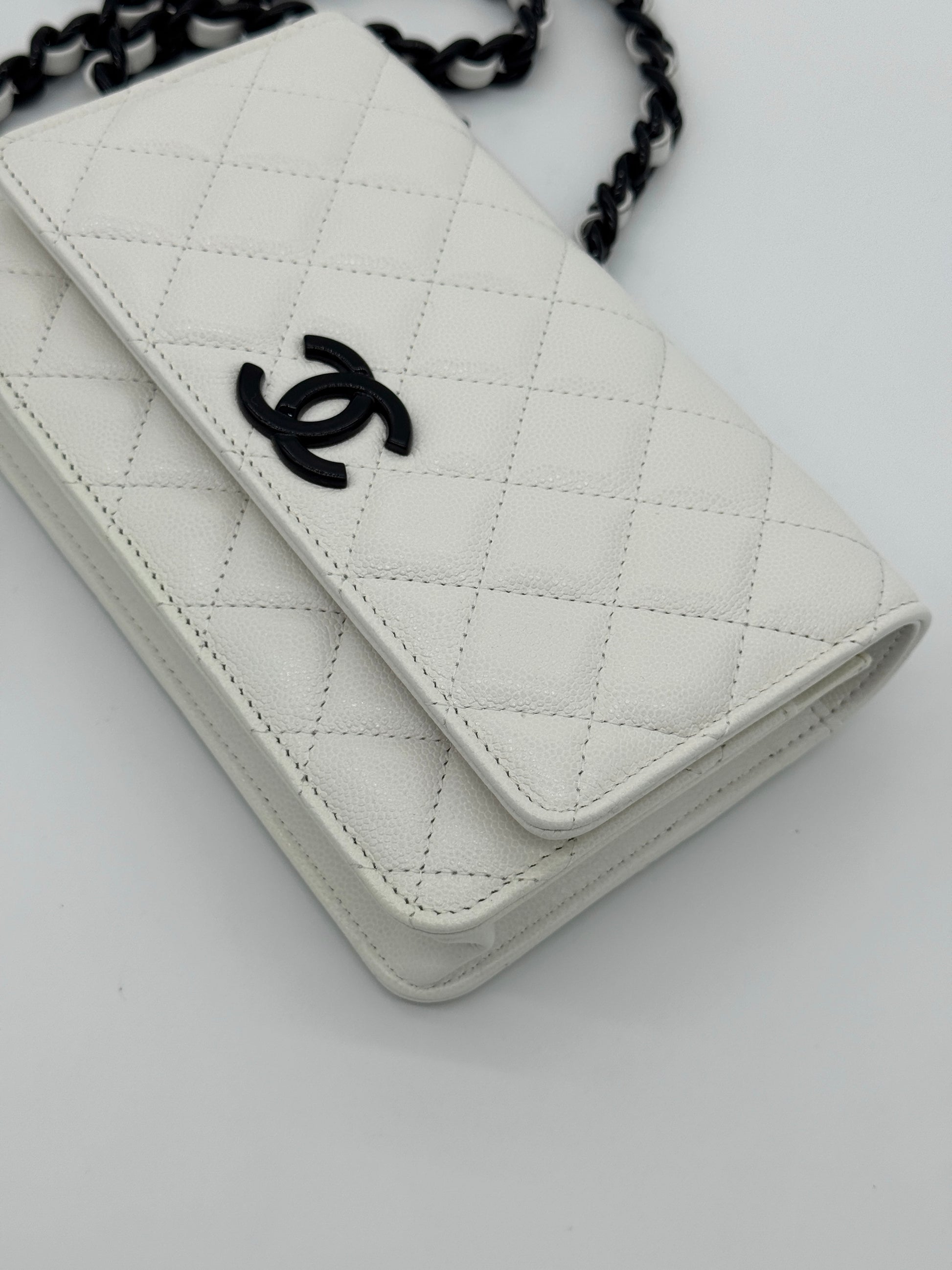 Chanel My Everything Caviar Quilted Wallet on Chain