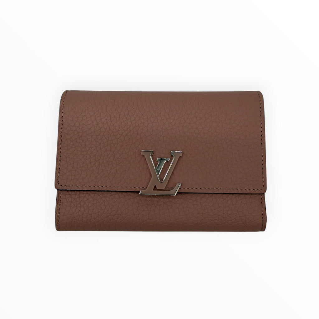Louis Vuitton Capucines Pink Wallet