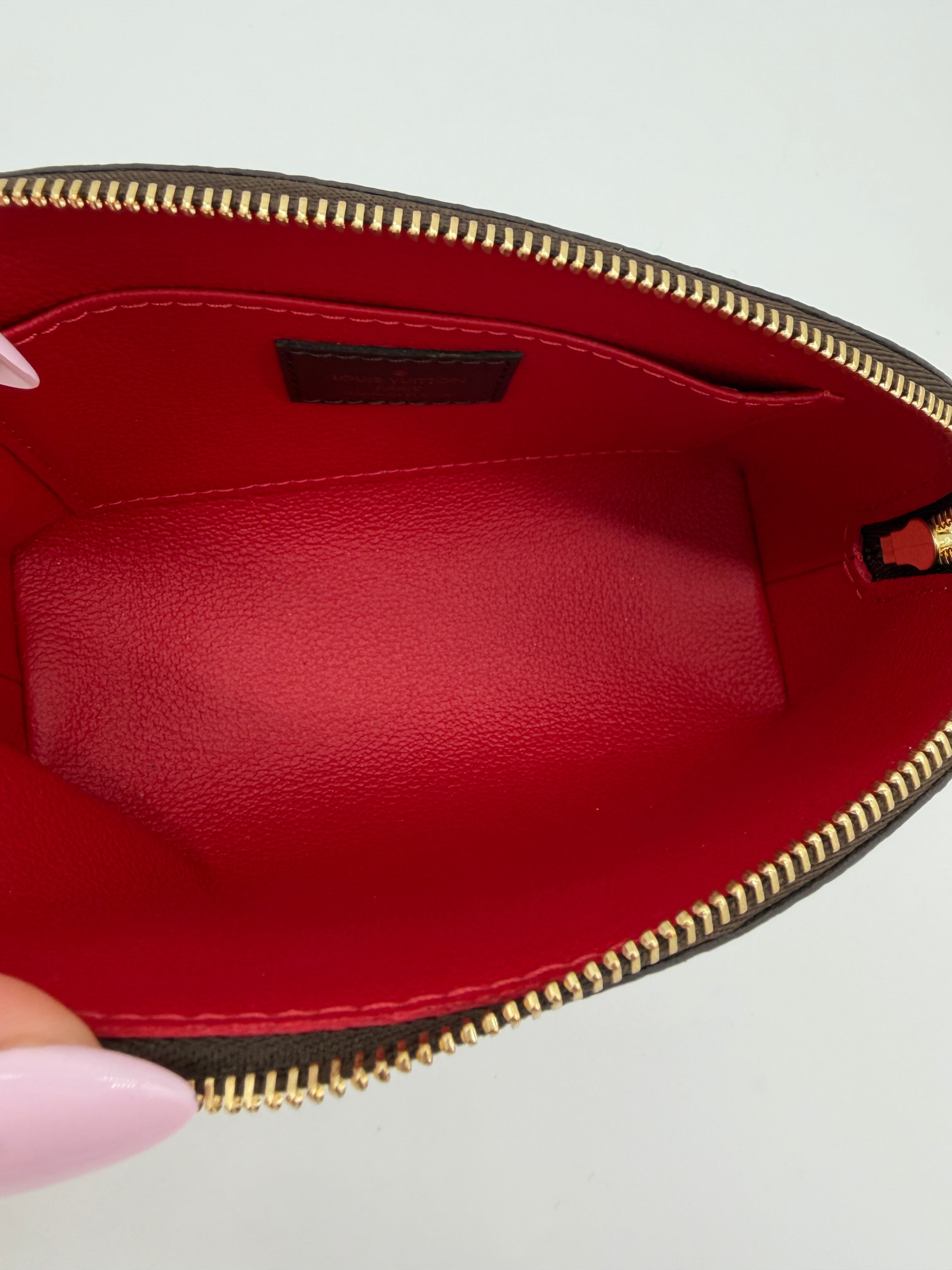 Louis Vuitton Damier Ebene Cosmetic Pouch