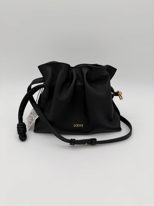 Loewe Flamenco Black Mini Clutch Bag