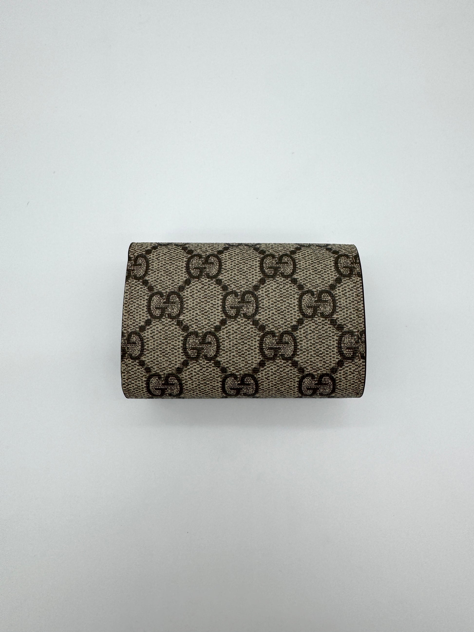 Gucci x Balenciaga The Hacker Project Trifold Wallet GG Coated Canvas