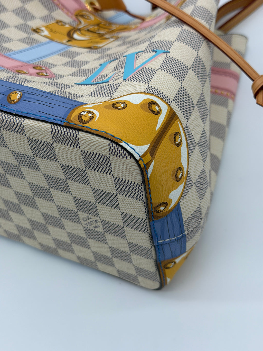 Louis Vuitton NeoNoe Damier Azur Summer Trunks Limited Edition