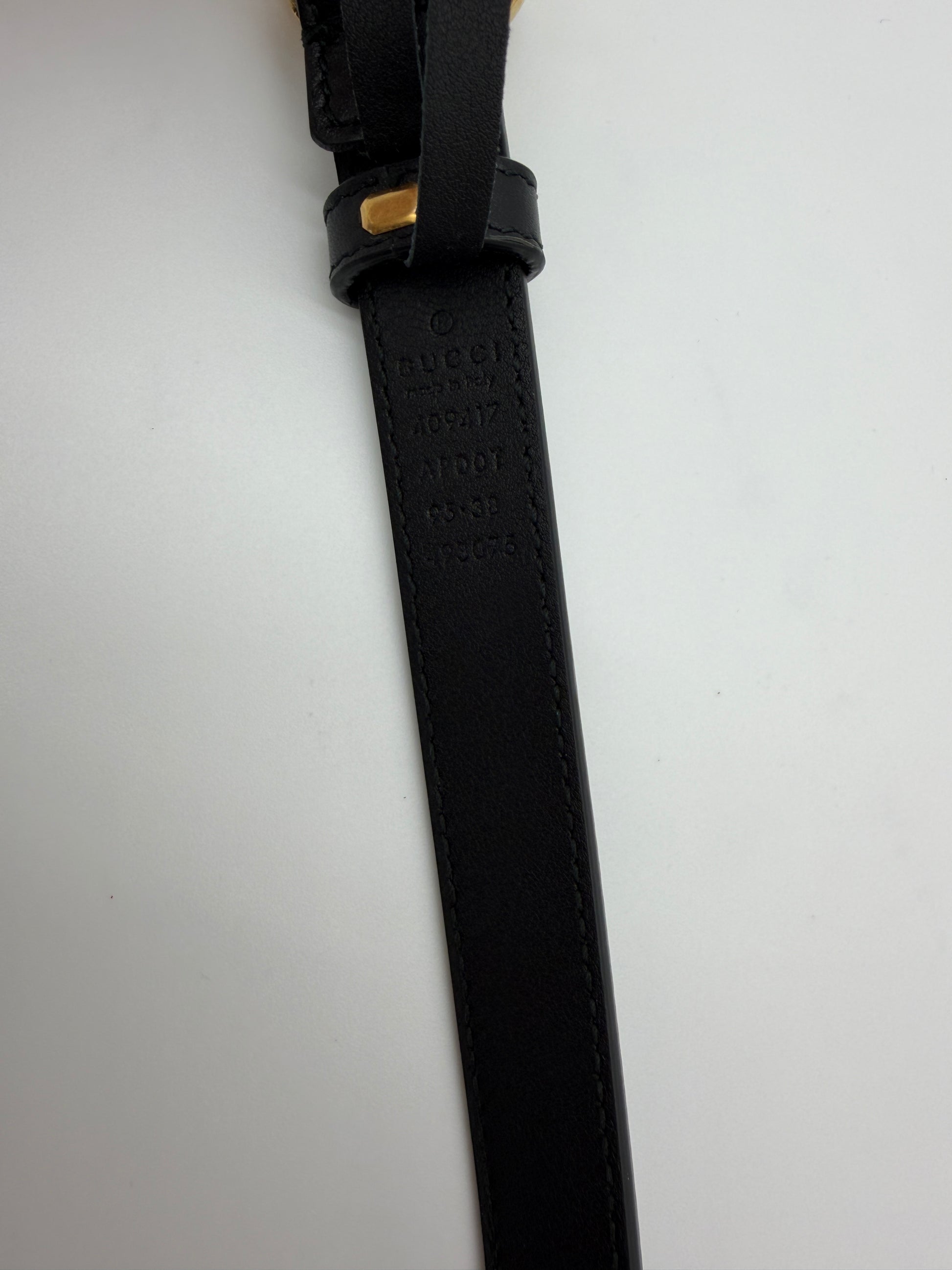 Gucci GG Slim Belt Size 95