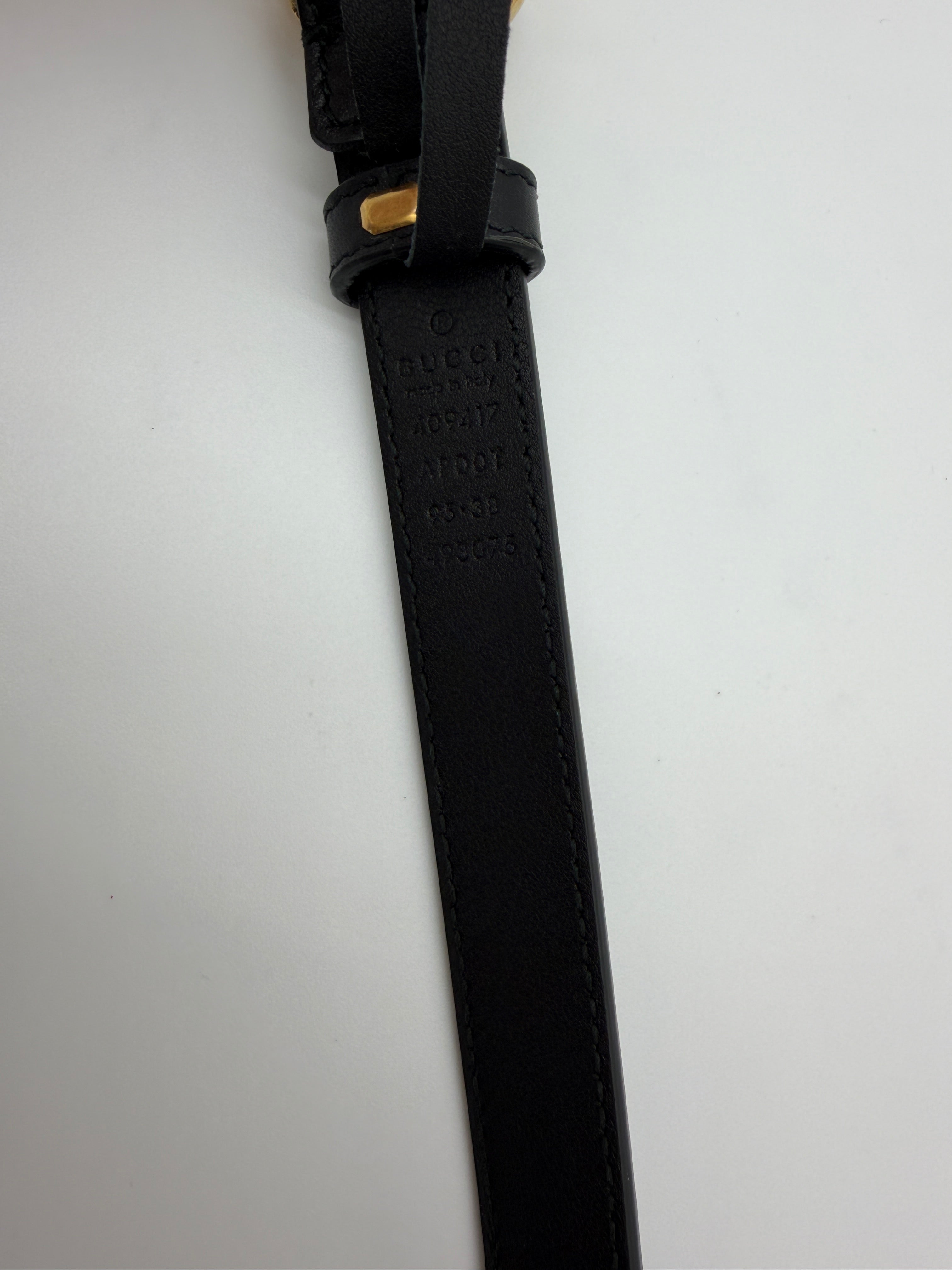 Gucci GG Slim Belt Size 95