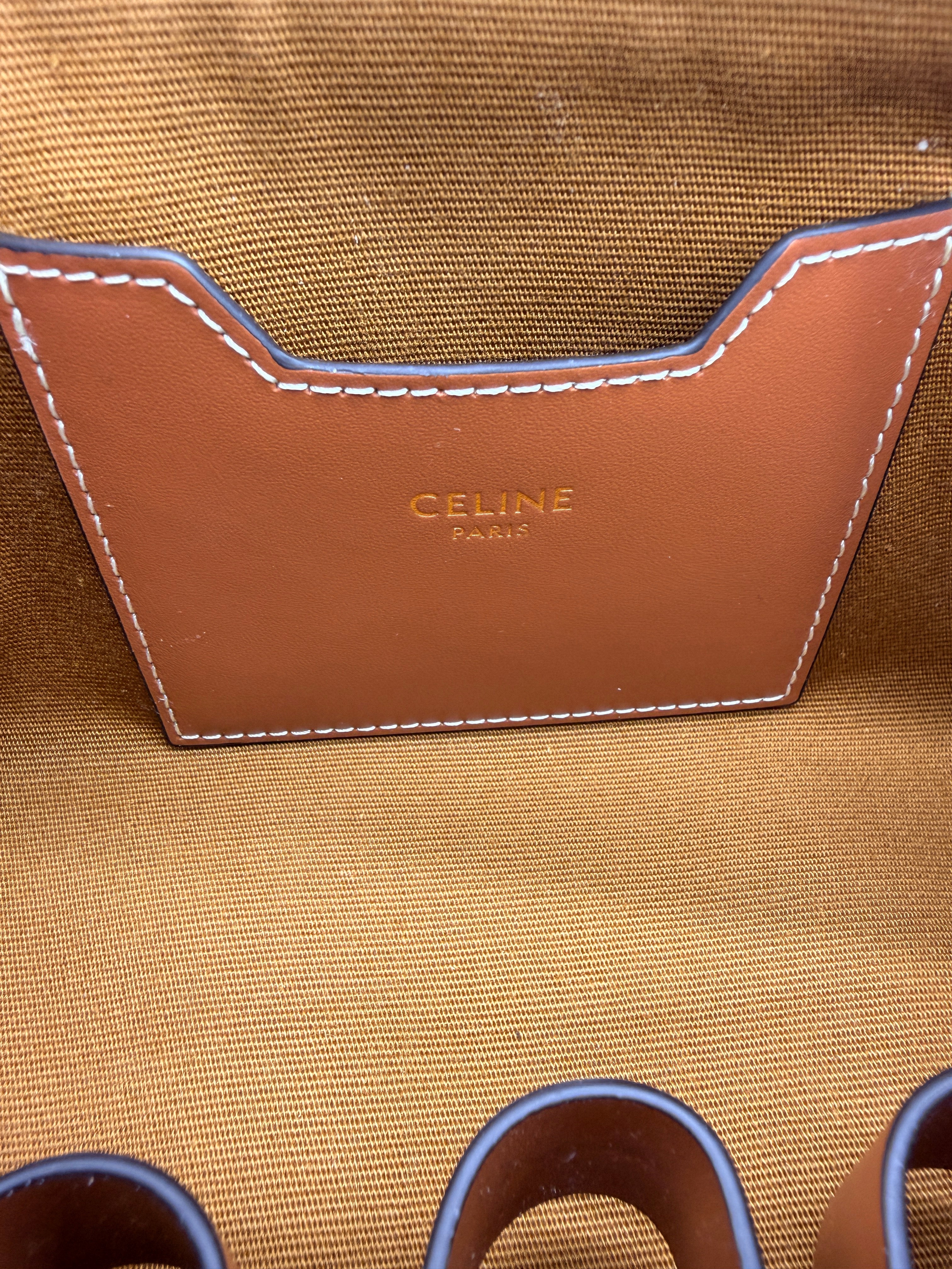 Celine Triomphe Small Cosmetic Pouch