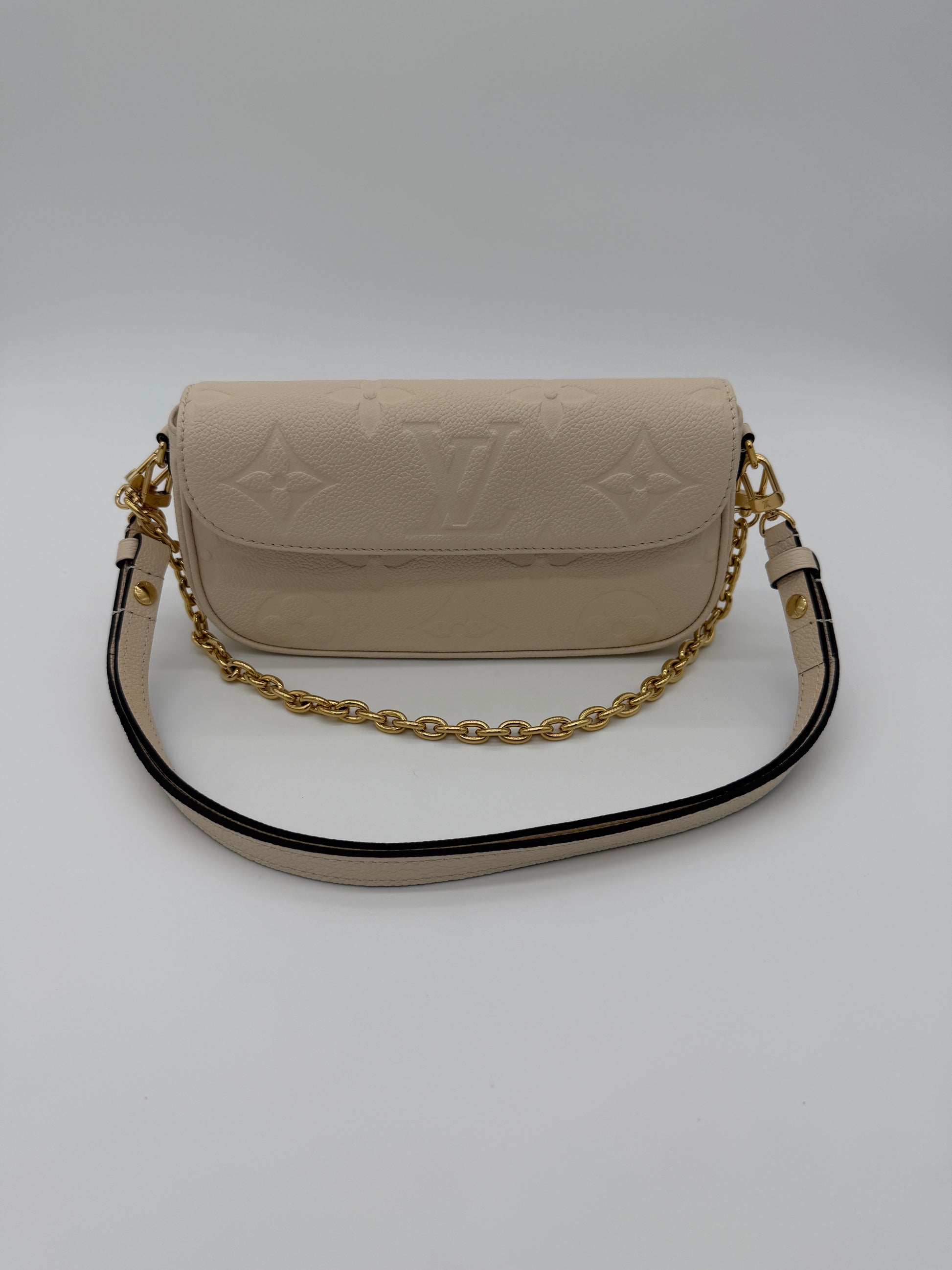 Louis Vuitton Wallet on Chain Ivy Cream Empreinte